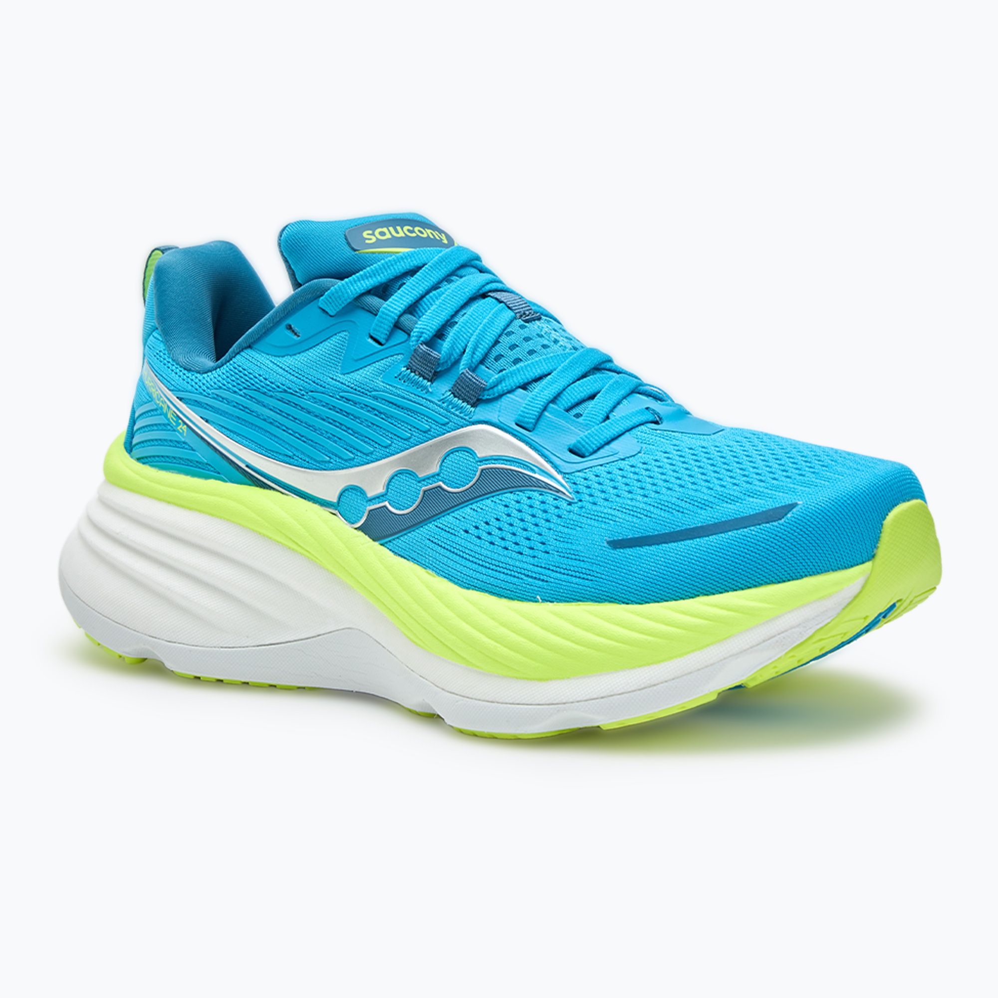 Buty do biegania męskie Saucony Hurricane 24 viziblue/citron 