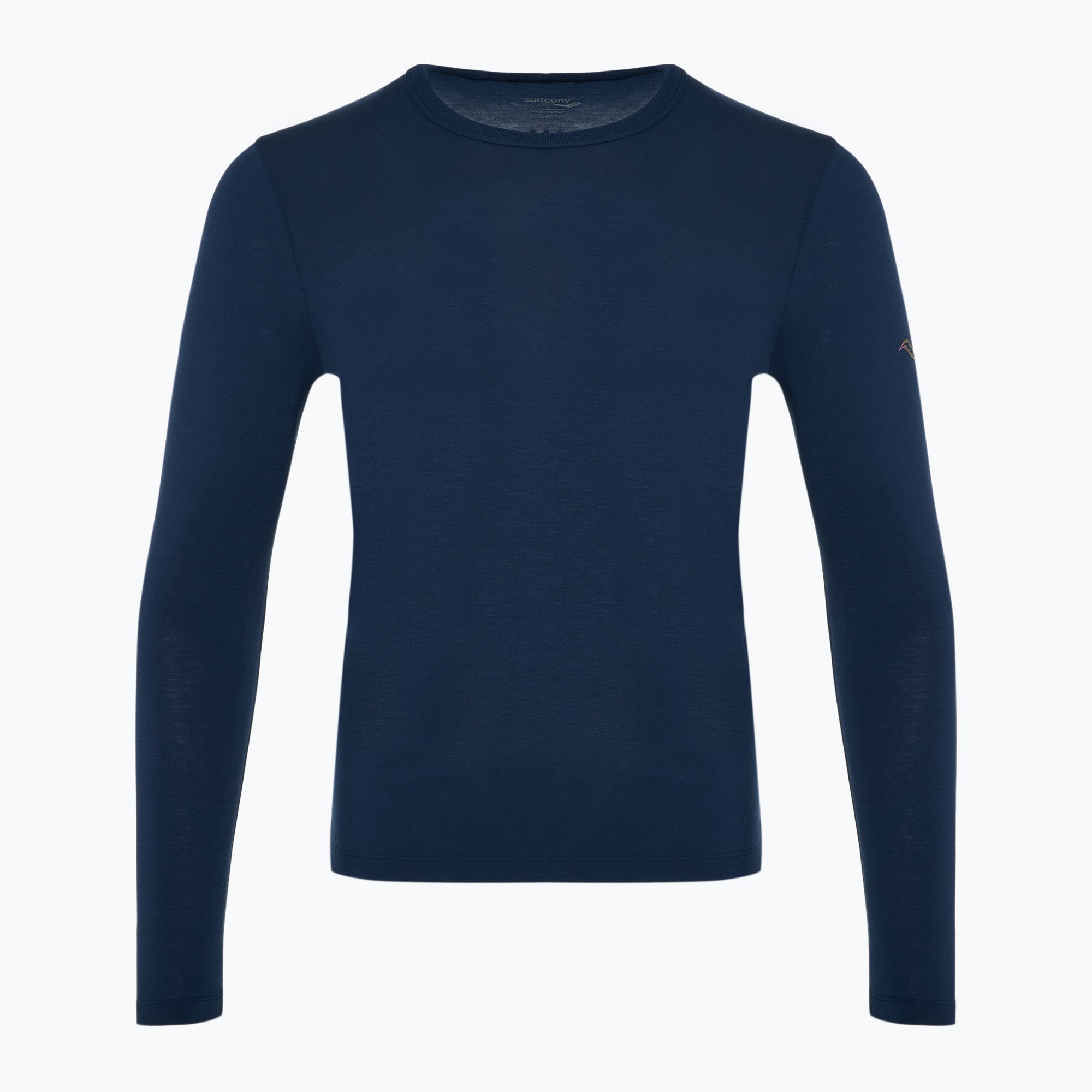 Longsleeve do biegania męski Saucony Triumph navy 