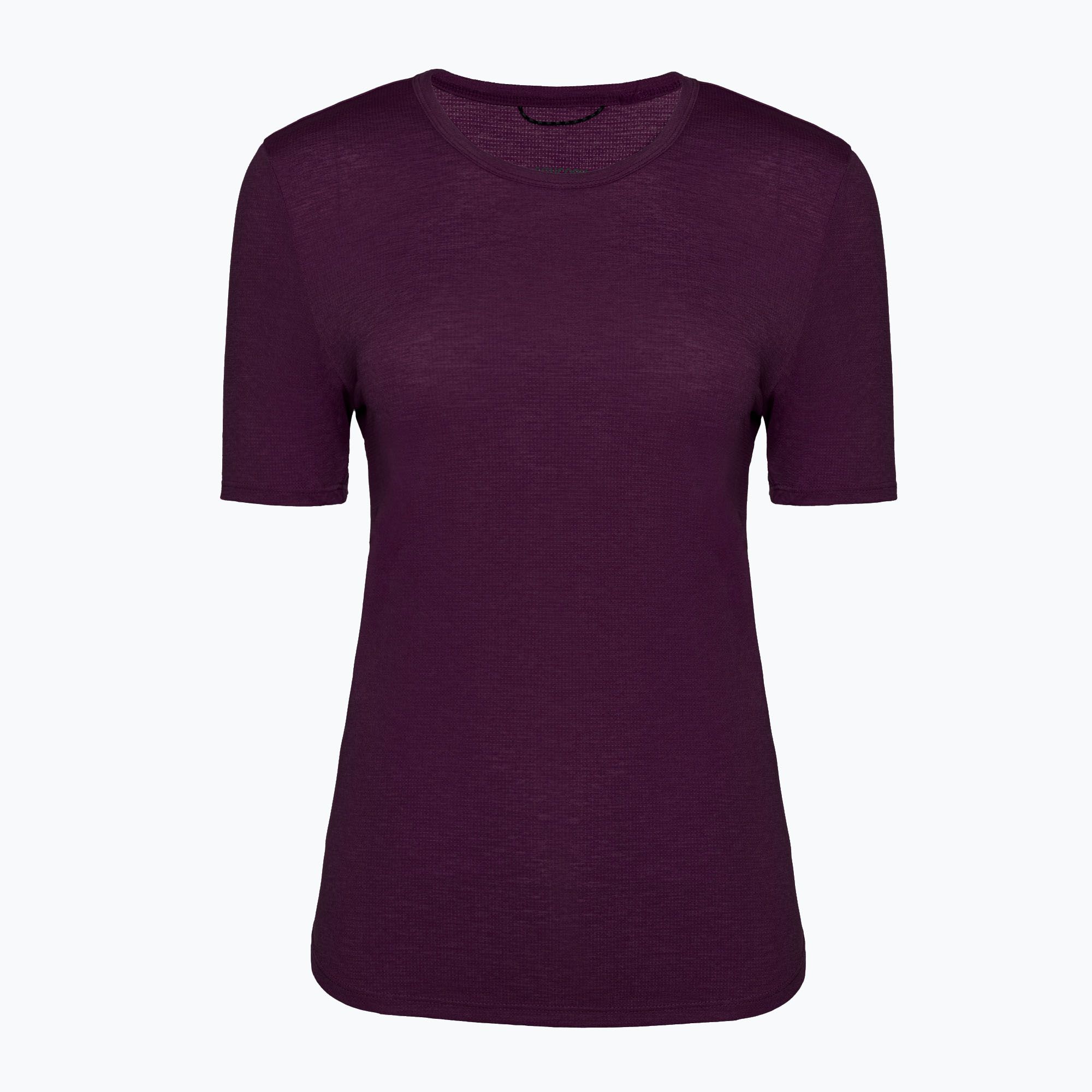 Koszulka do biegania damska Saucony Stopwatch eggplant heather 