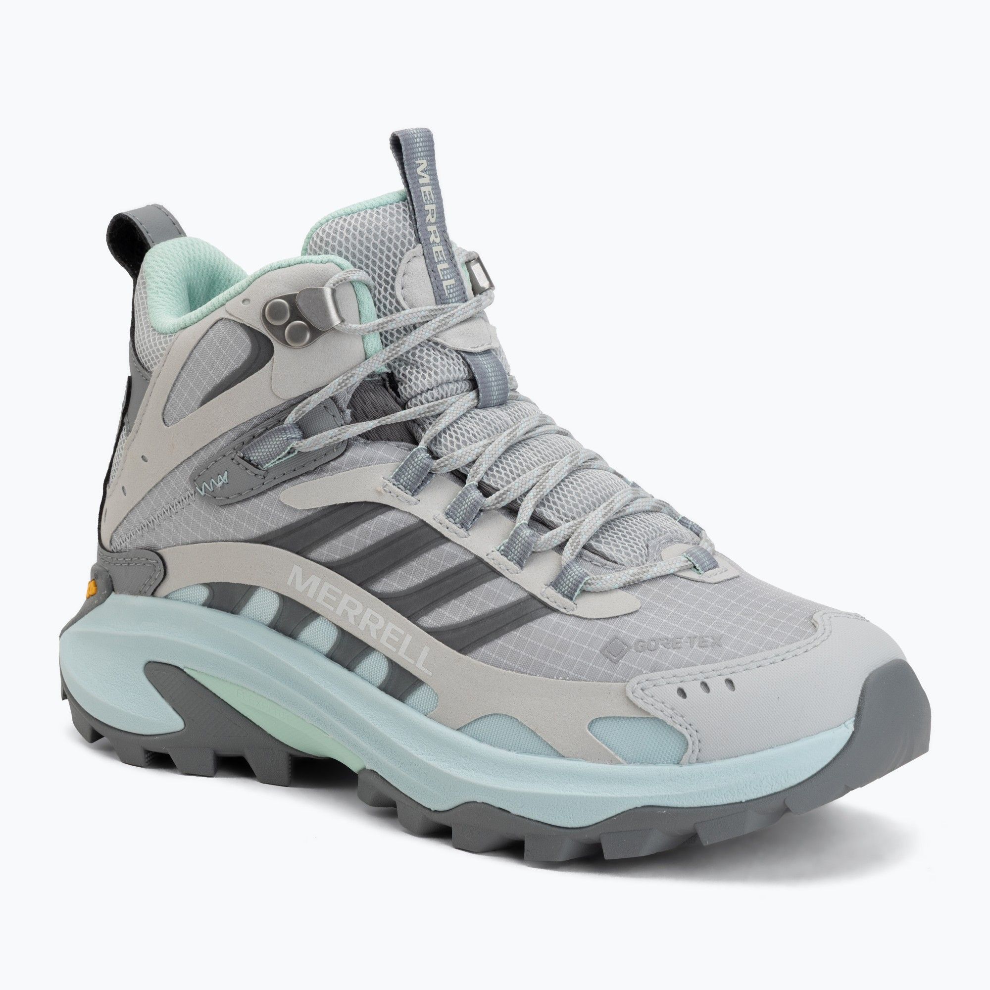 Damskie buty turystyczne Merrell Moab Speed 2 Mid GTX w rozmiarach 36-40 (beżowe w rozmiarze 37.5 za 350,99 zł) @ Sporta...