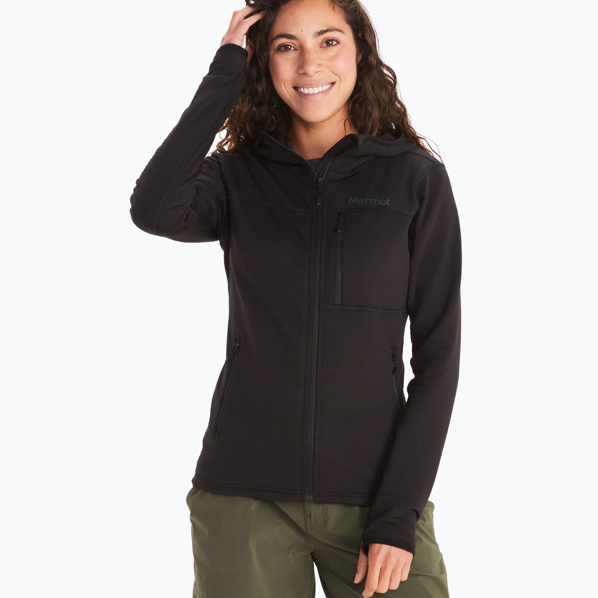 Bluza trekkingowa damska Marmot Preon black 