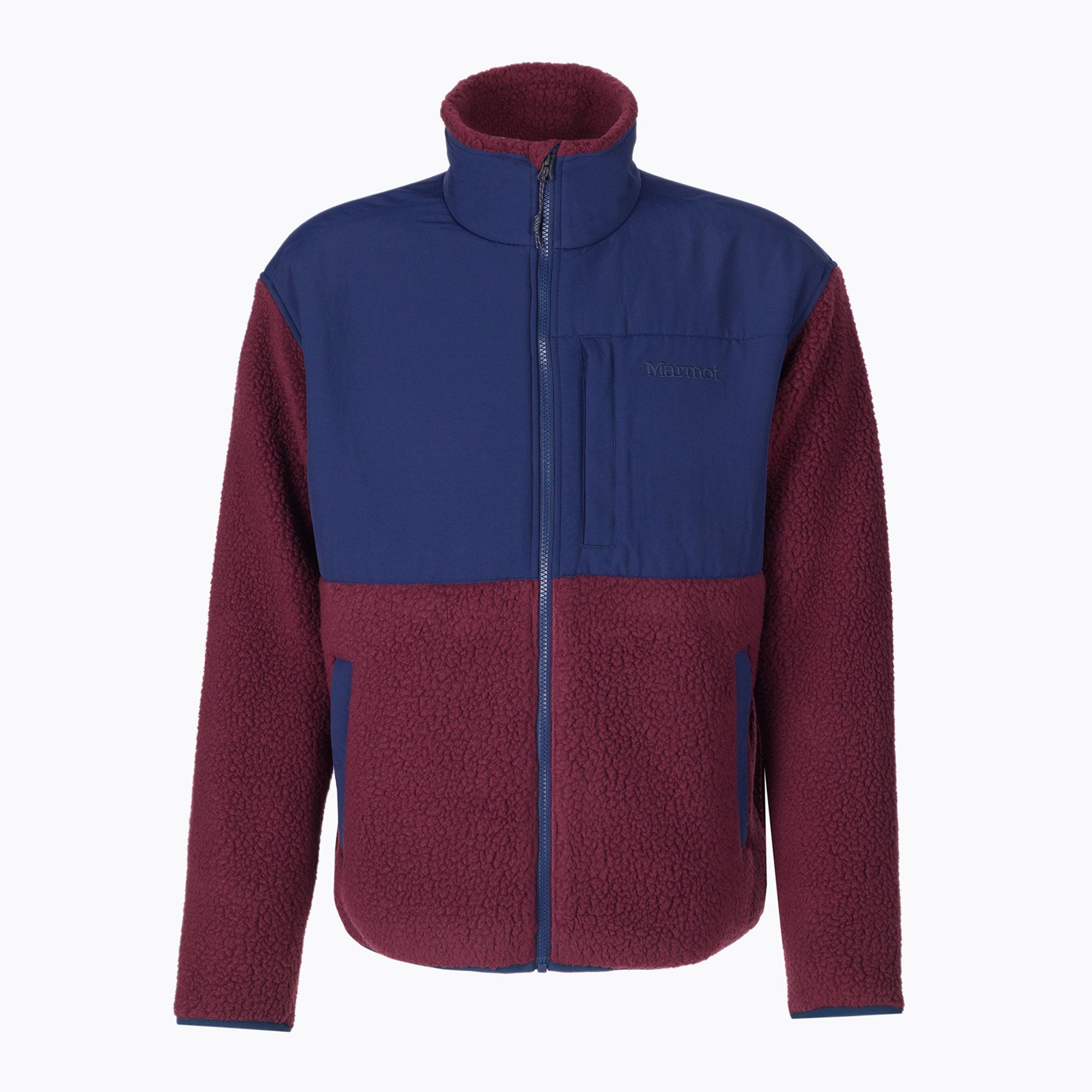 Bluza trekkingowa męska Marmot Wiley Polartec arctic navy/port royal 