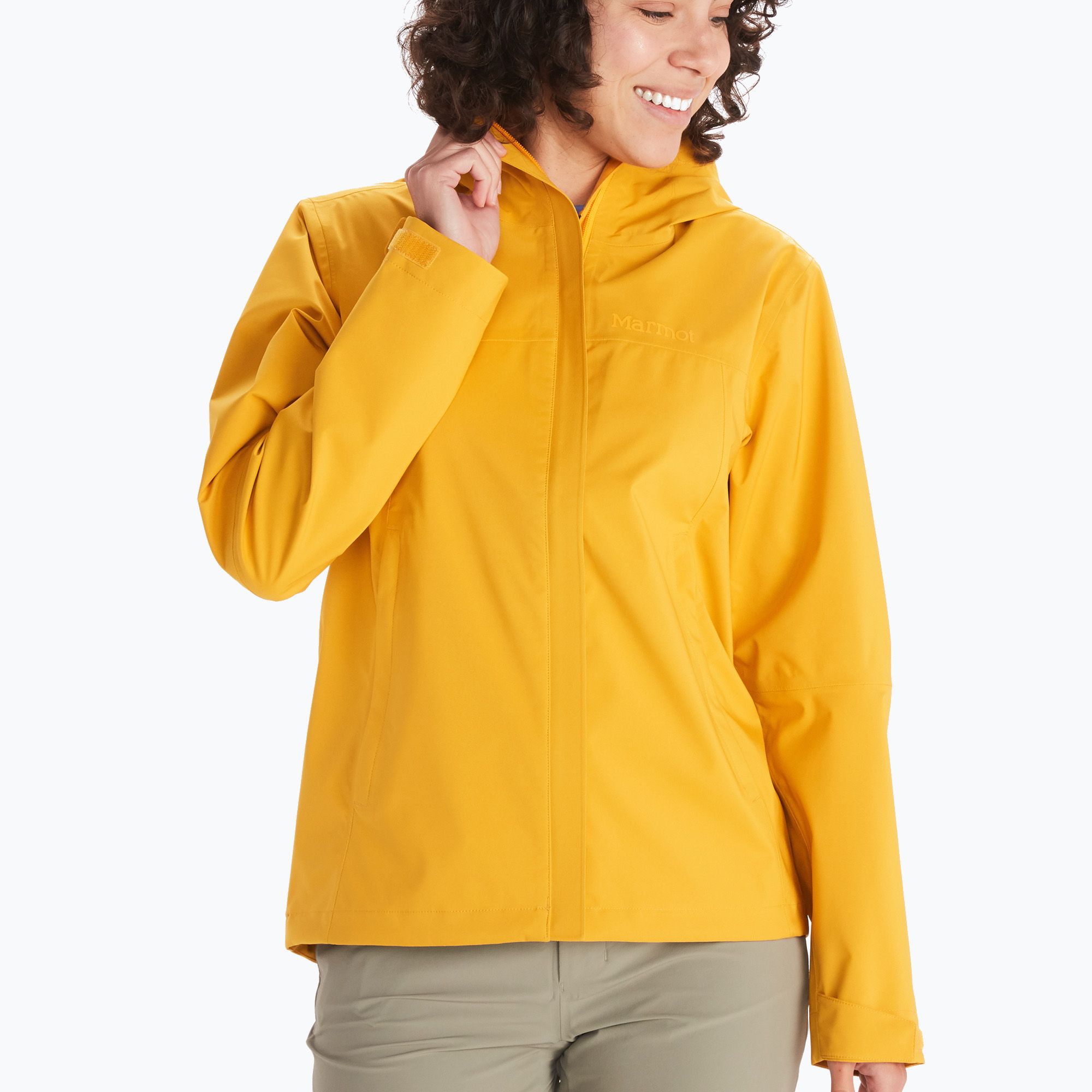 Kurtka przeciwdeszczowa damska Marmot PreCip Eco Pro golden sun 