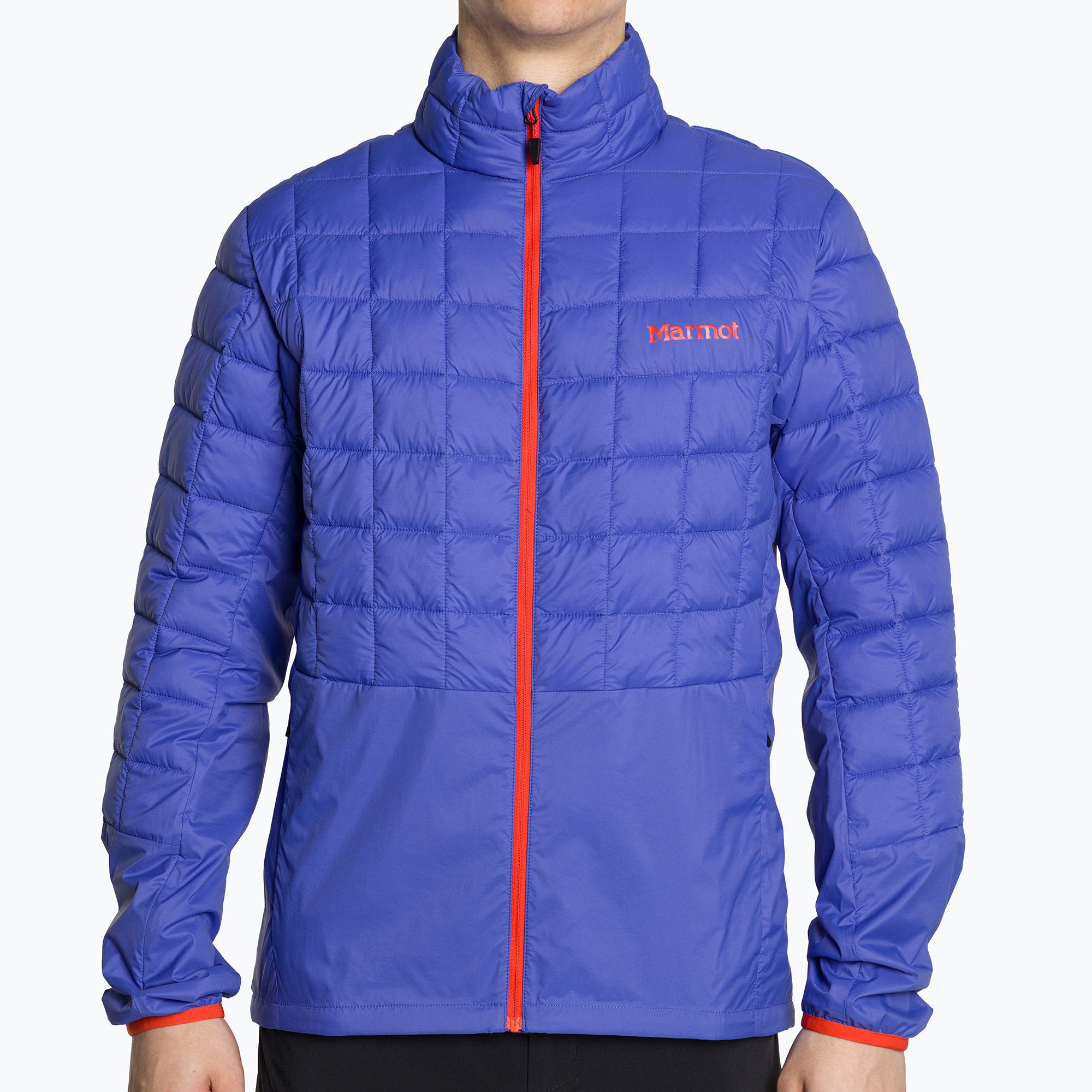 Kurtka hybrydowa męska Marmot Echo Featherless Hybrid trail blue 
