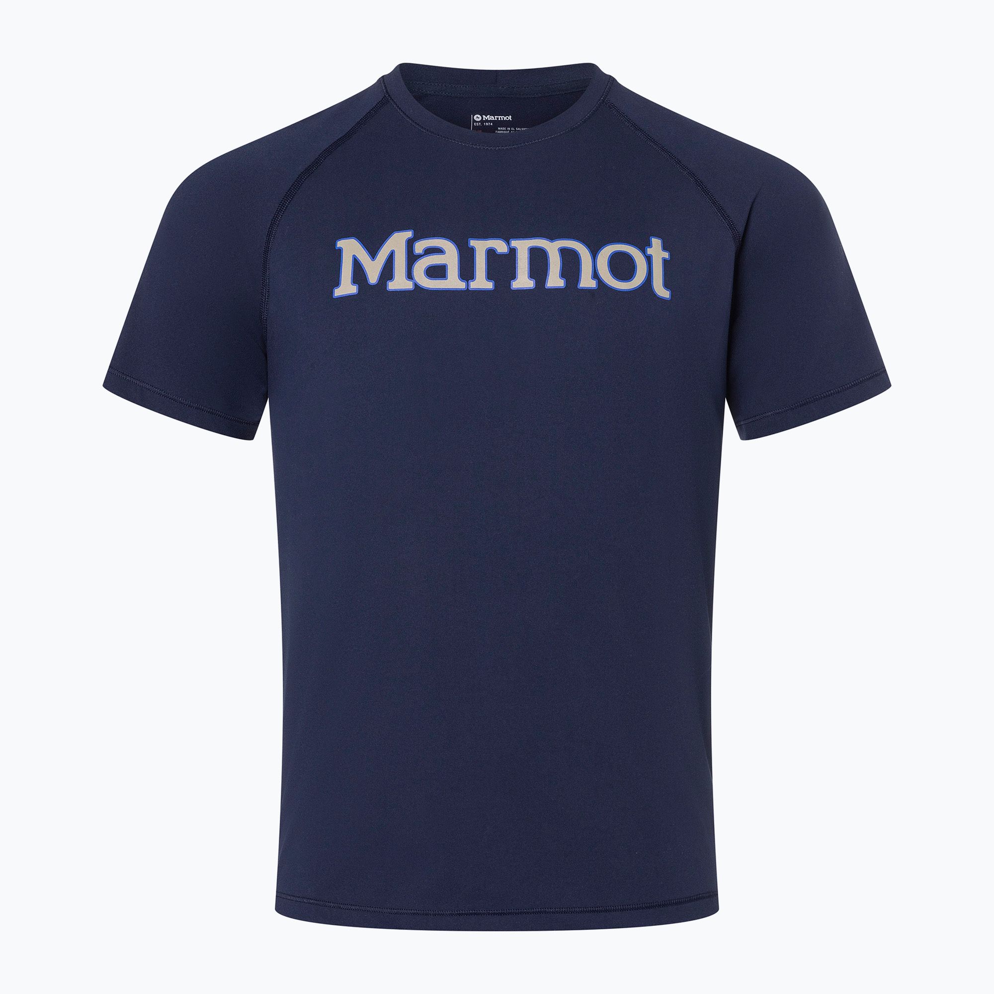 Koszulka męska Marmot Windridge Graphic arctic navy 