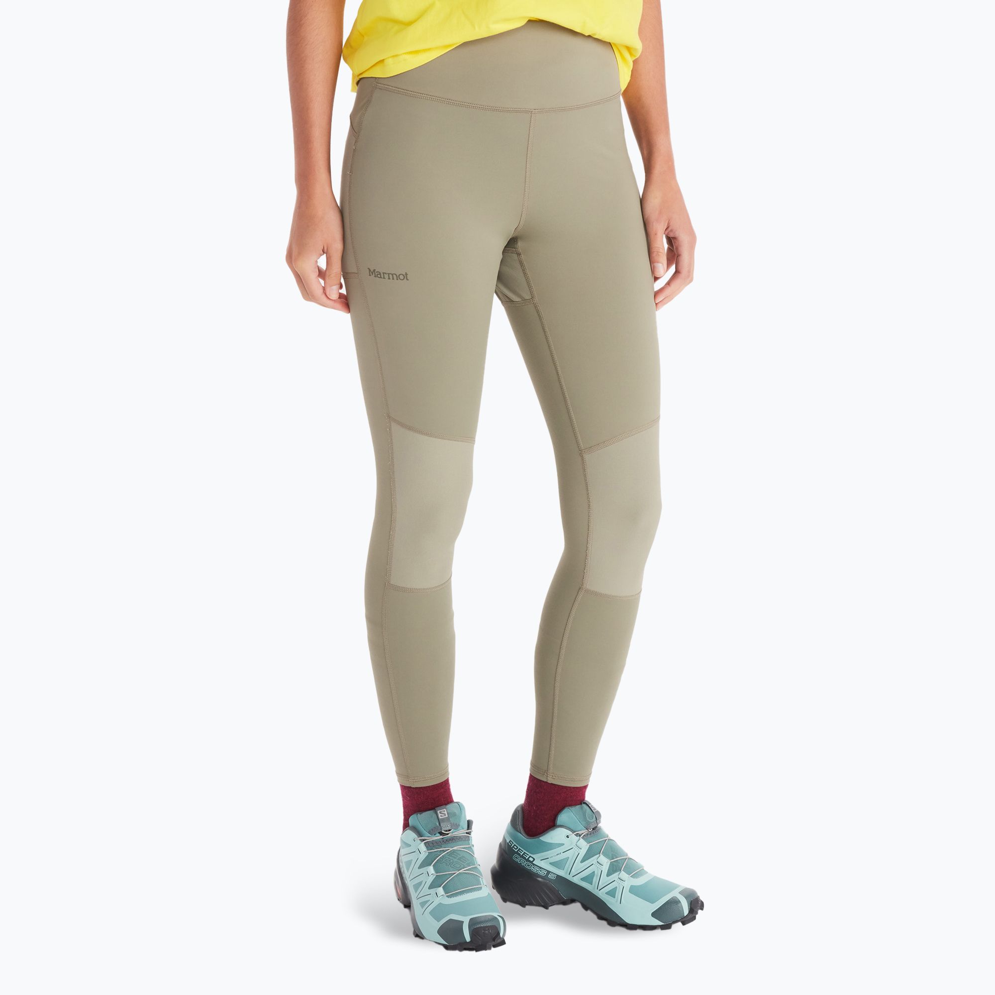Spodnie damskie Marmot Rock Haven Hybrid Tights vetiver 