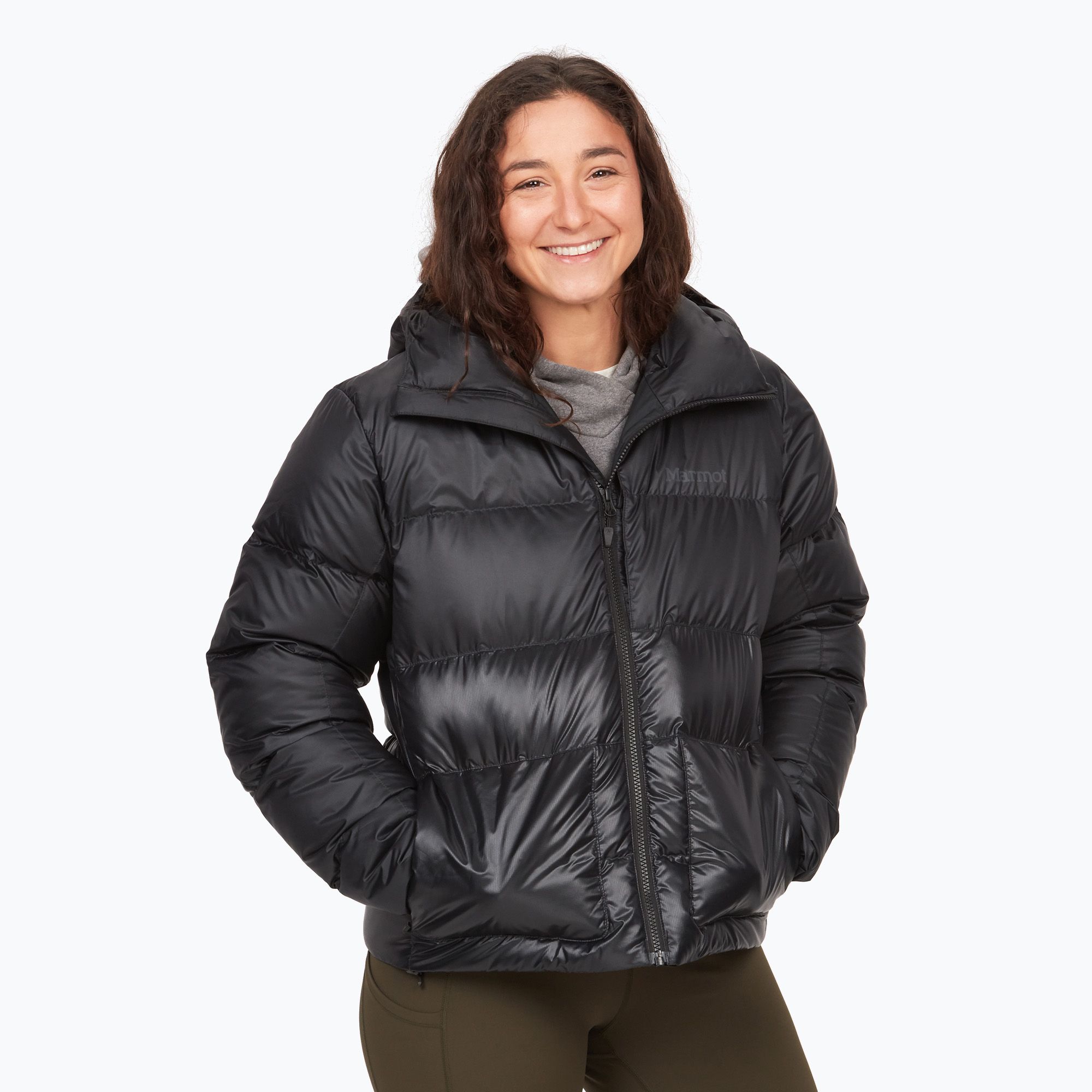 Kurtka puchowa damska Marmot Guides Down Hoody black 