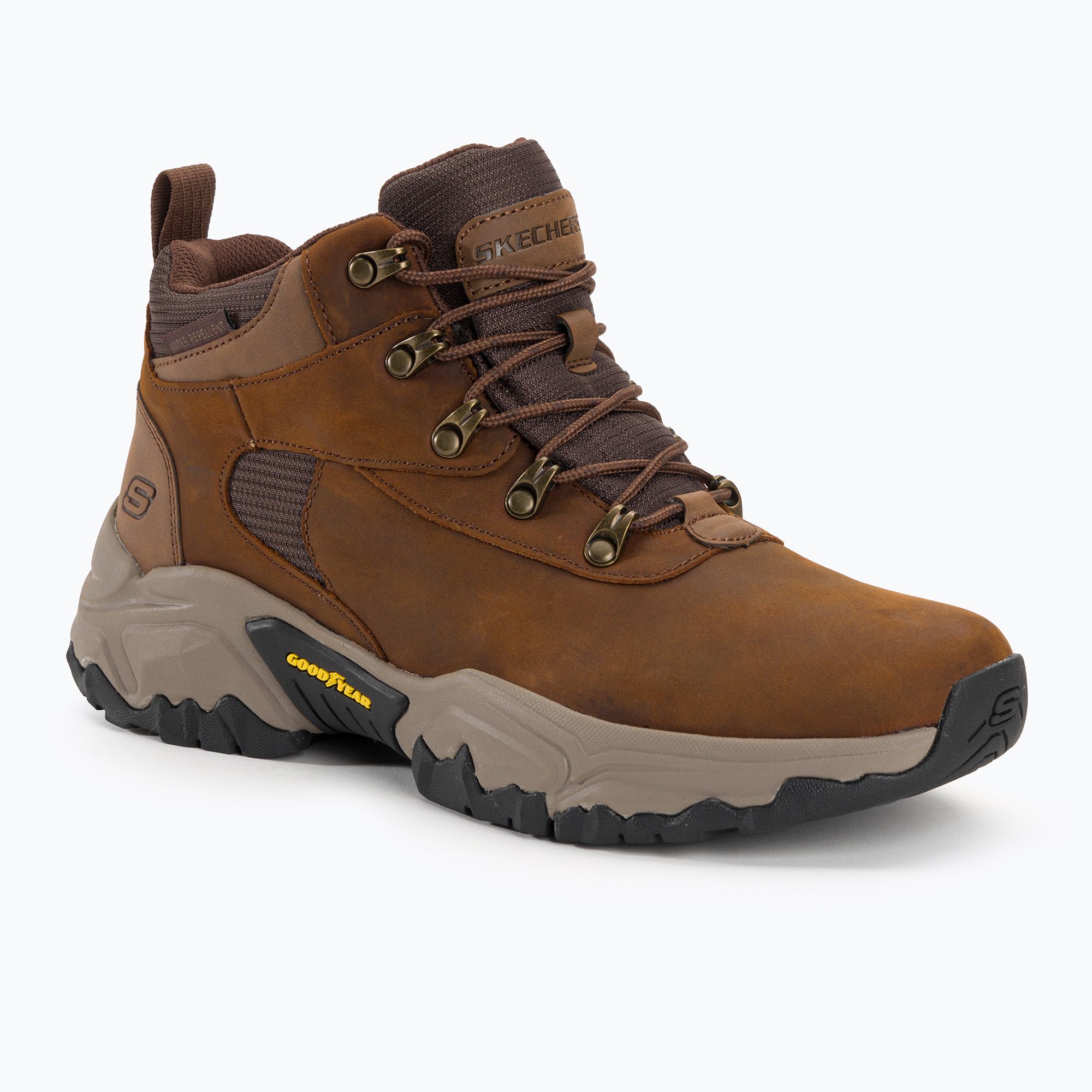 Buty męskie SKECHERS Terraform Renfrom dark brown 