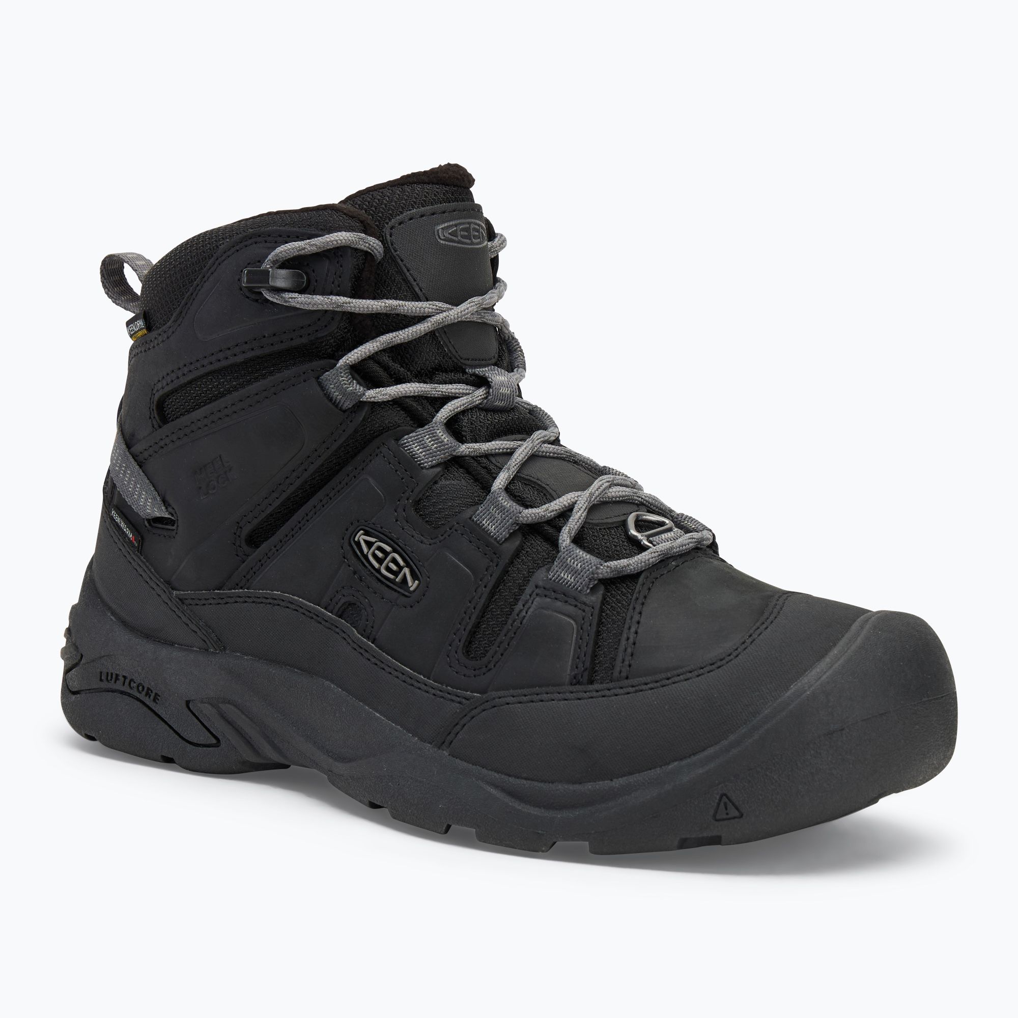 Buty turystyczne męskie KEEN Circadia Mid Polar black/steel grey 