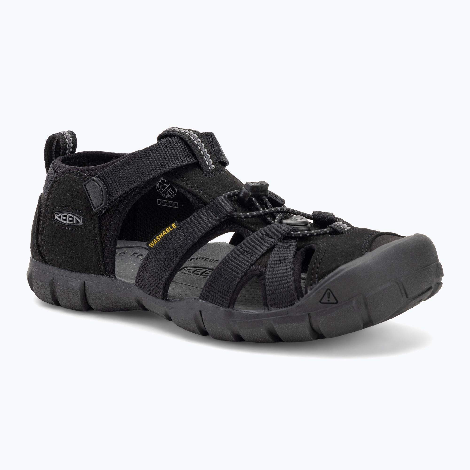 Sandały juniorskie KEEN Seacamp II CNX black/ grey 