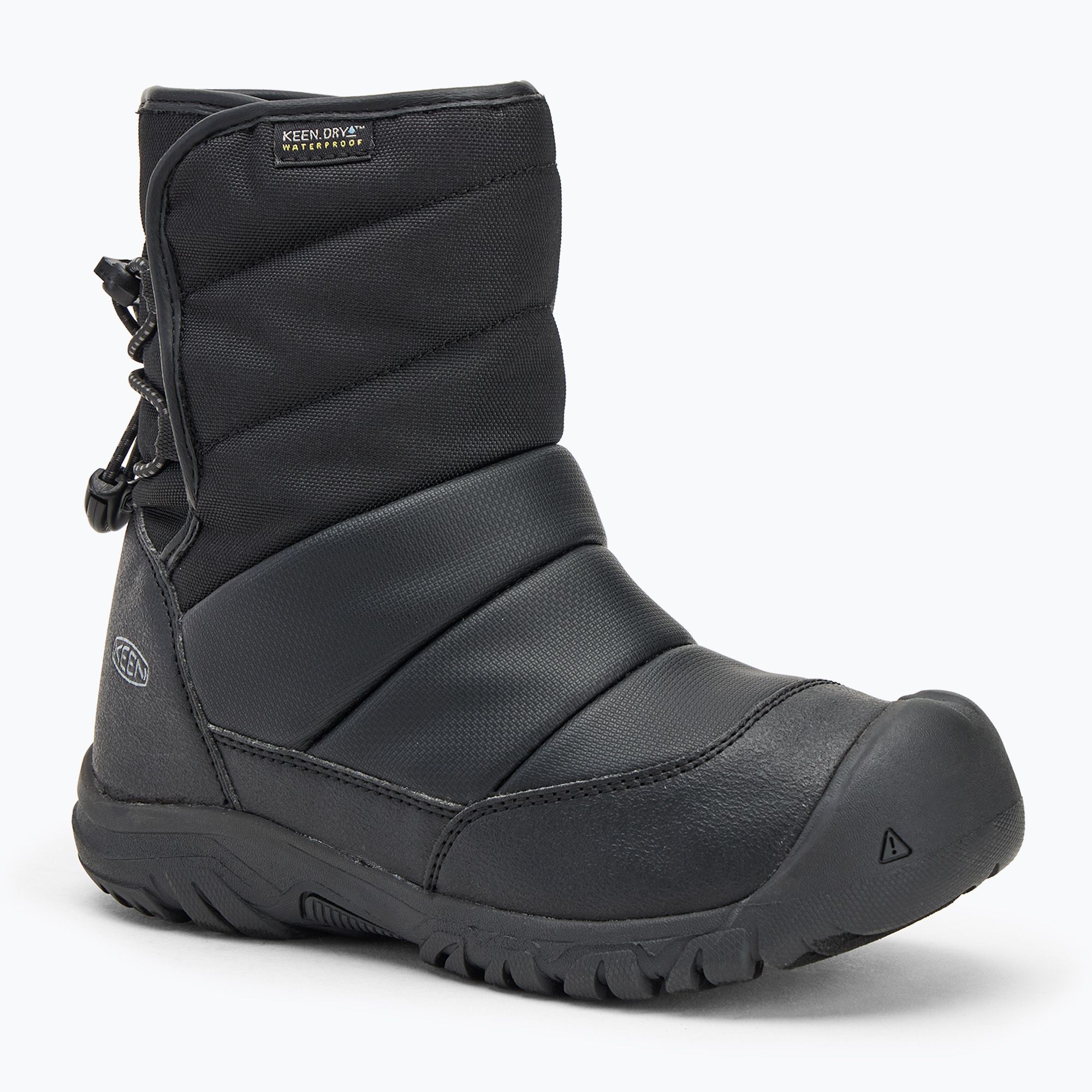 Śniegowce juniorskie KEEN Puffrider WP black/steel grey 