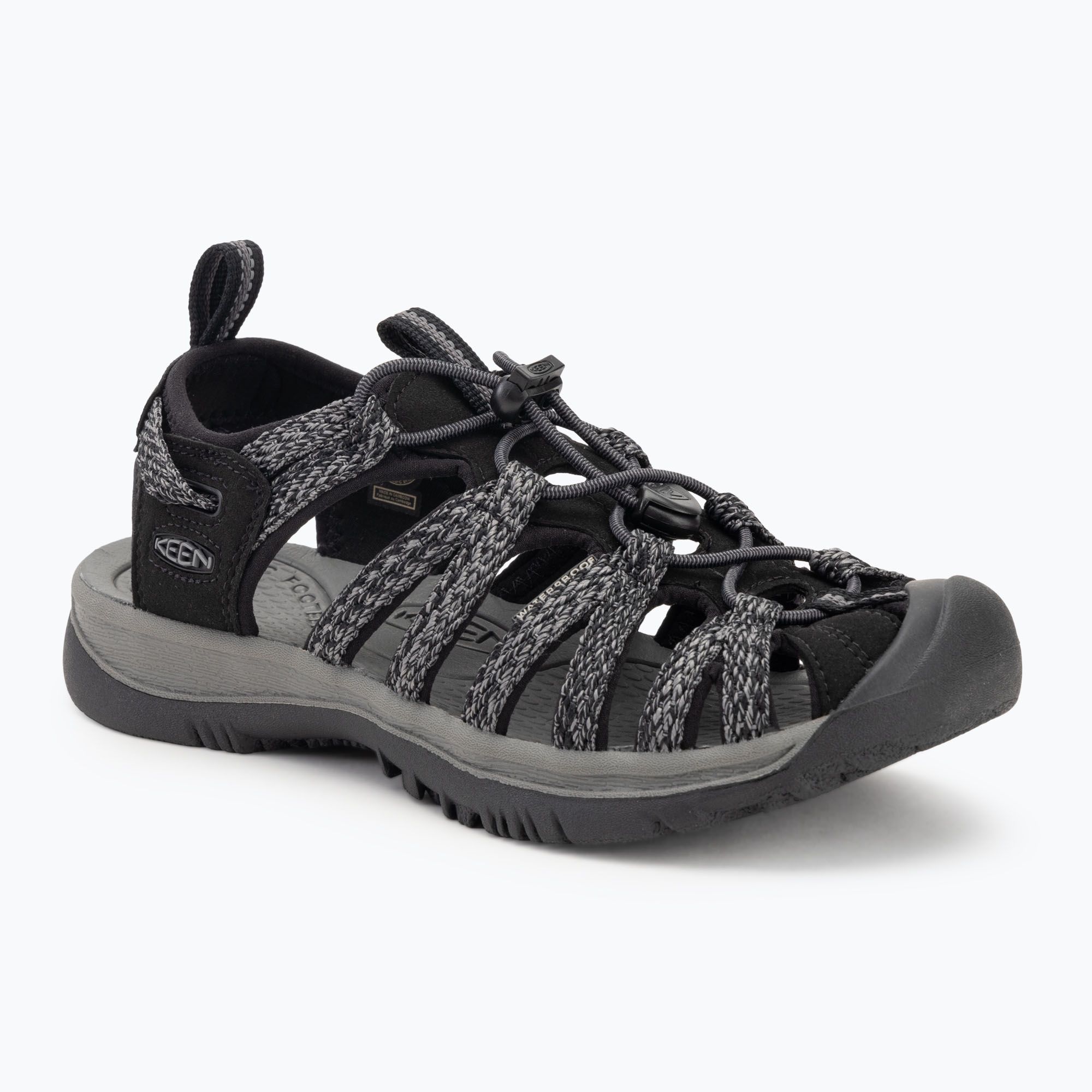 Sandały damskie KEEN Whisper black/ steel grey 