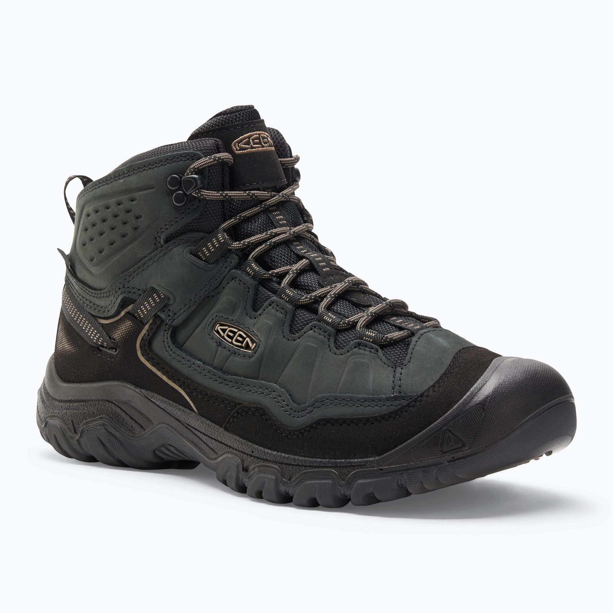 Buty trekkingowe męskie KEEN Targhee IV Mid WP triple black 