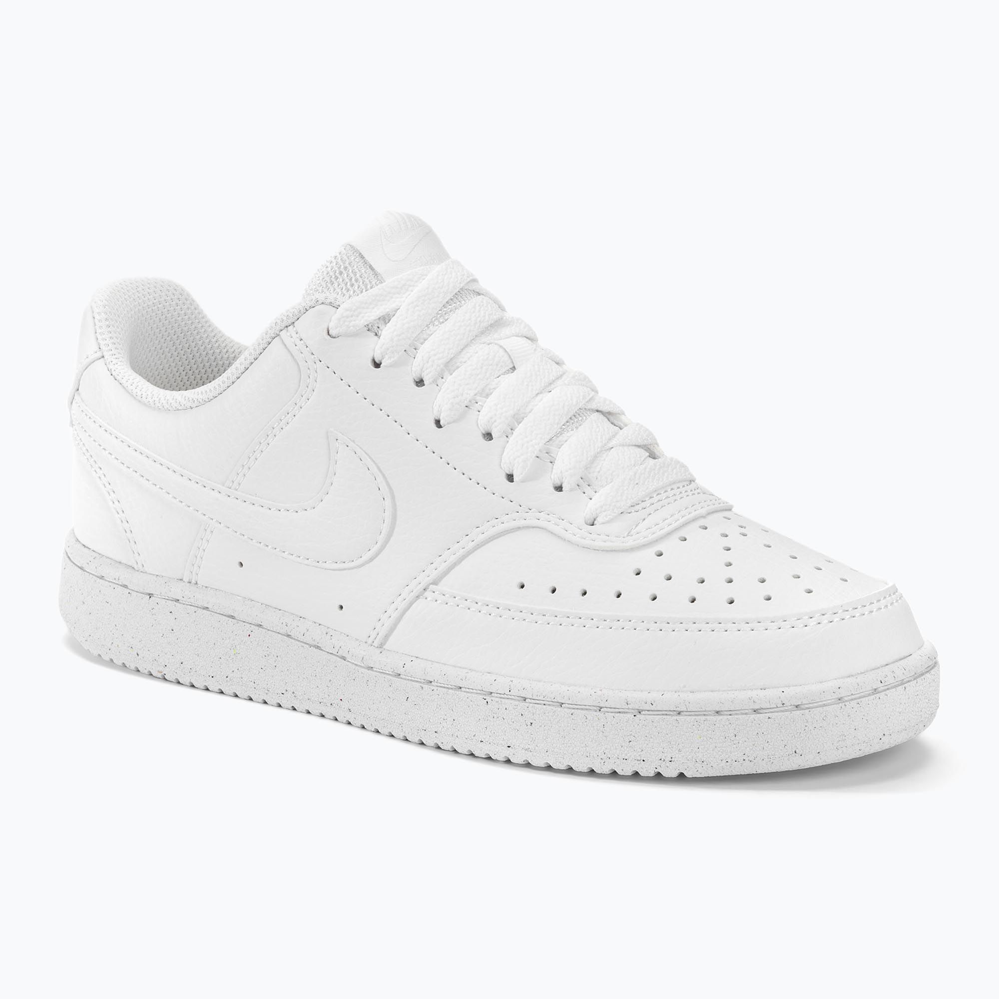 Buty damskie Nike Court Vision Low Next Nature white/white/white 