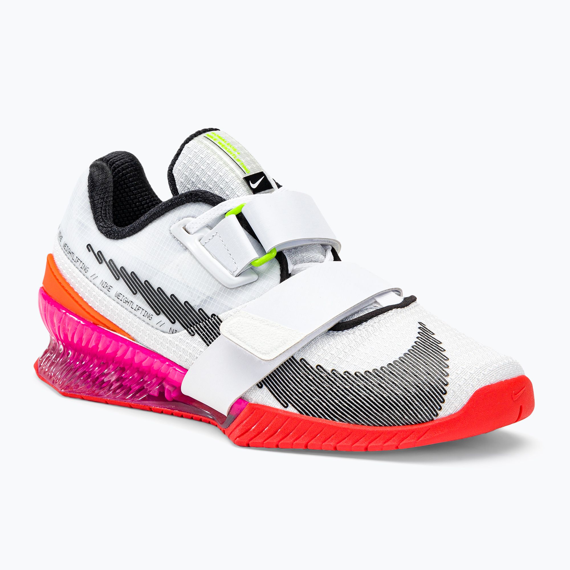 Buty do podnoszenia ciężarów Nike Romaleos 4 Limited Edition white/black/bright crimson 
