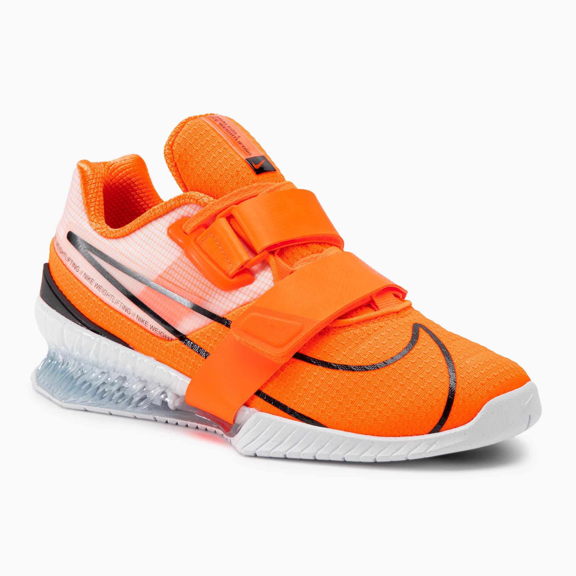 Buty do podnoszenia ciężarów Nike Romaleos 4 orange/black/white 