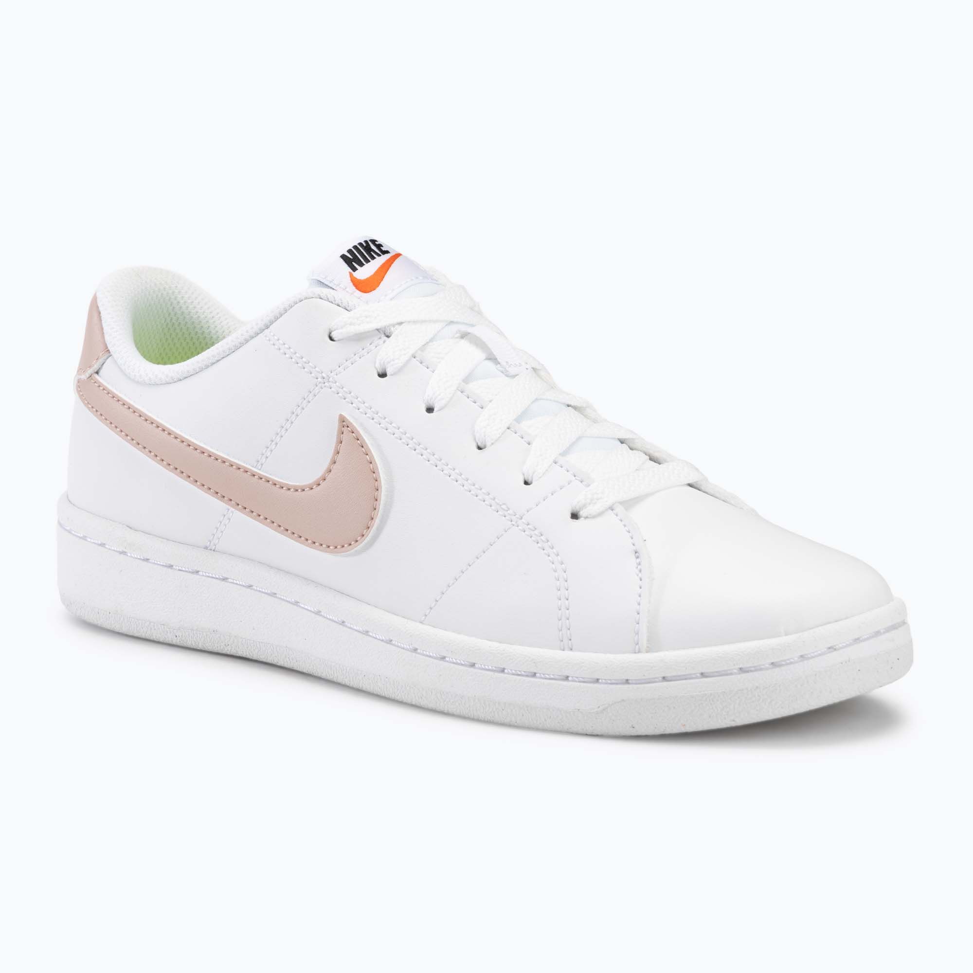 Buty damskie Nike Court Royale 2 white/black/team orange/pink oxford 