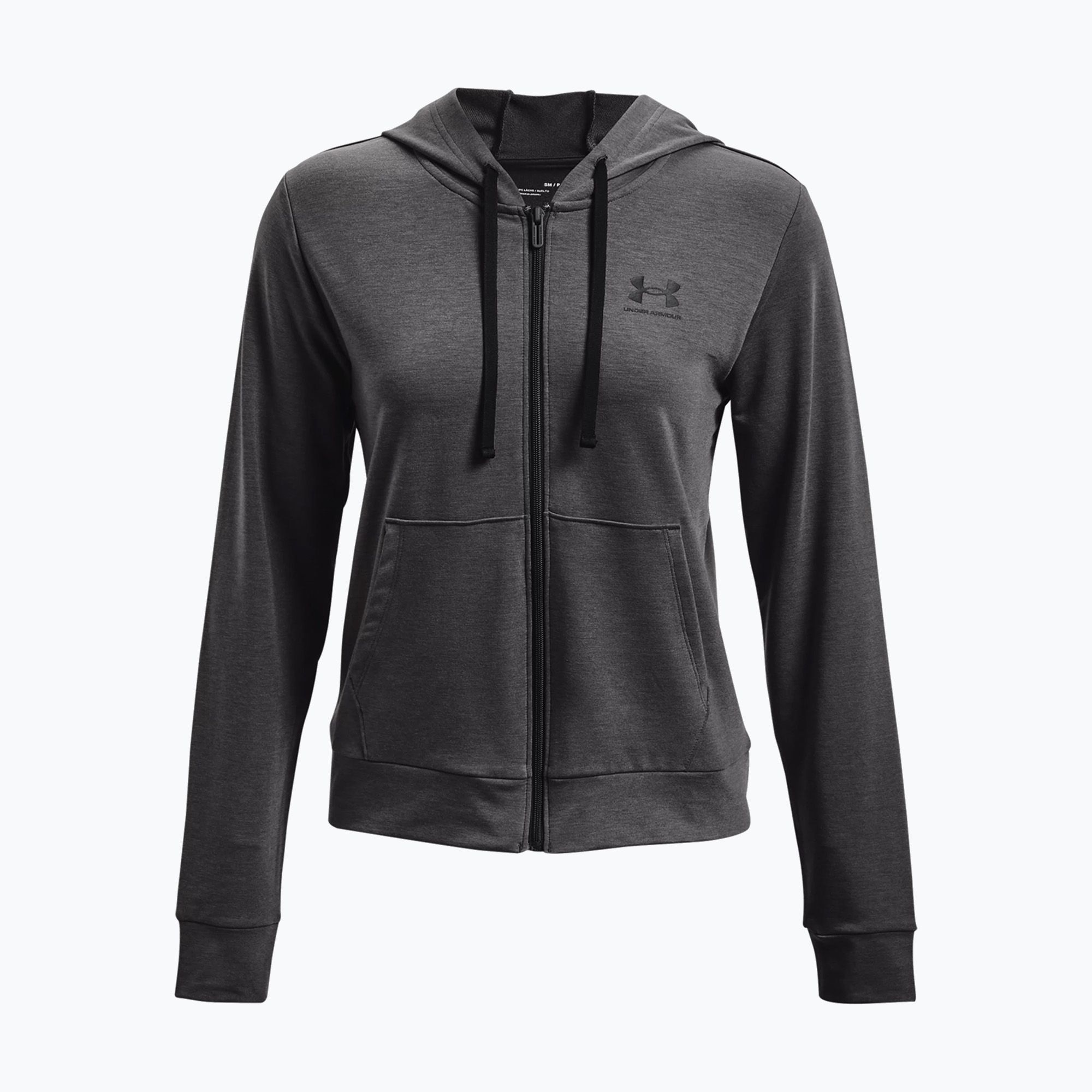 Bluza damska Under Armour Rival Terry FZ Hoodie jet gray/black 
