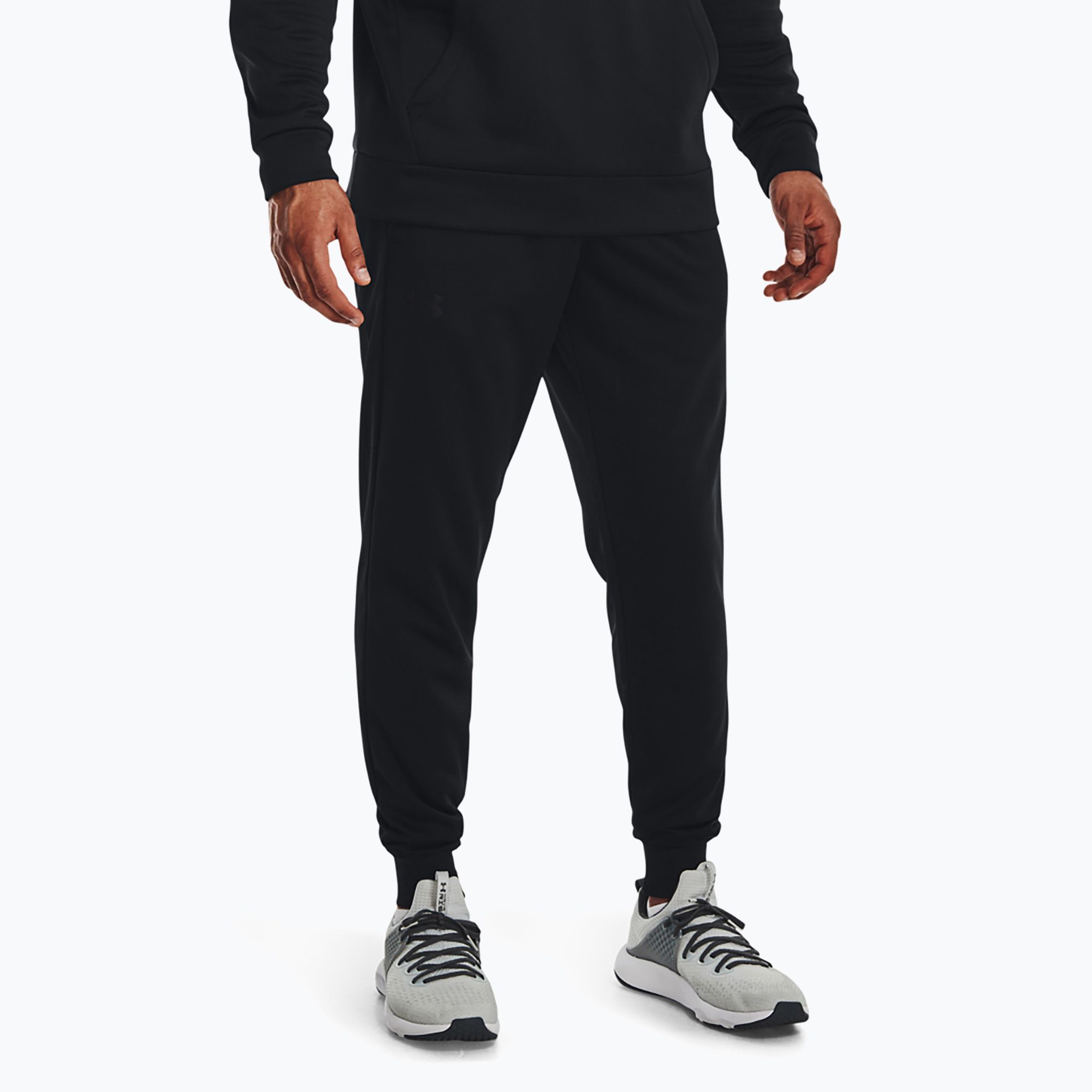 Spodnie męskie Under Armour Armour Fleece Joggers black/black 