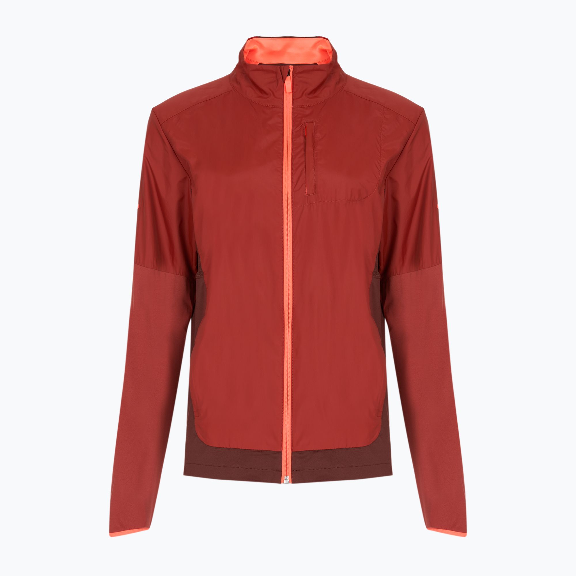 Kurtka do biegania męska Brooks Fusion Hybrid copper/run raisin 