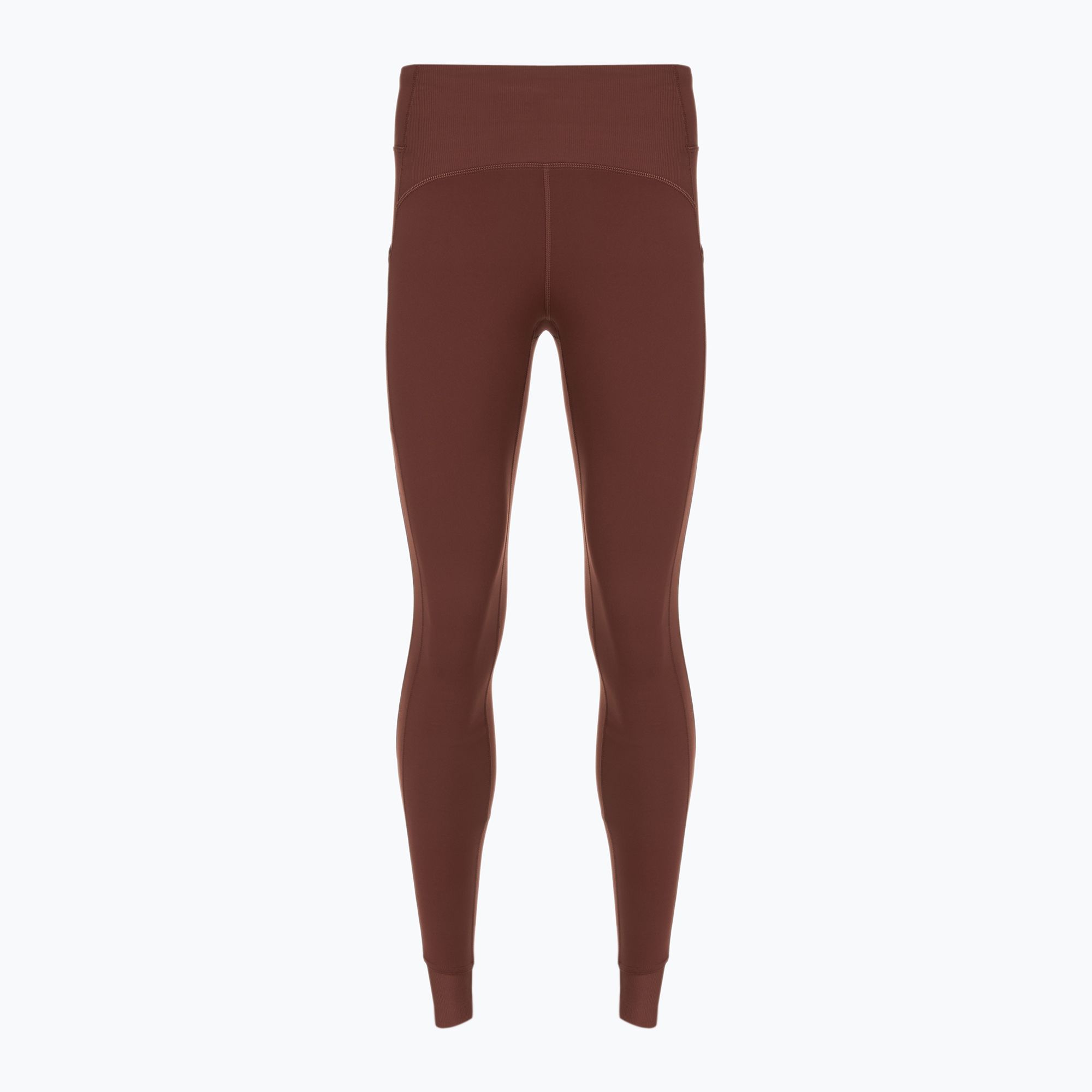 Legginsy do biegania damskie Brooks Momentum Thermal Tight run raisin 