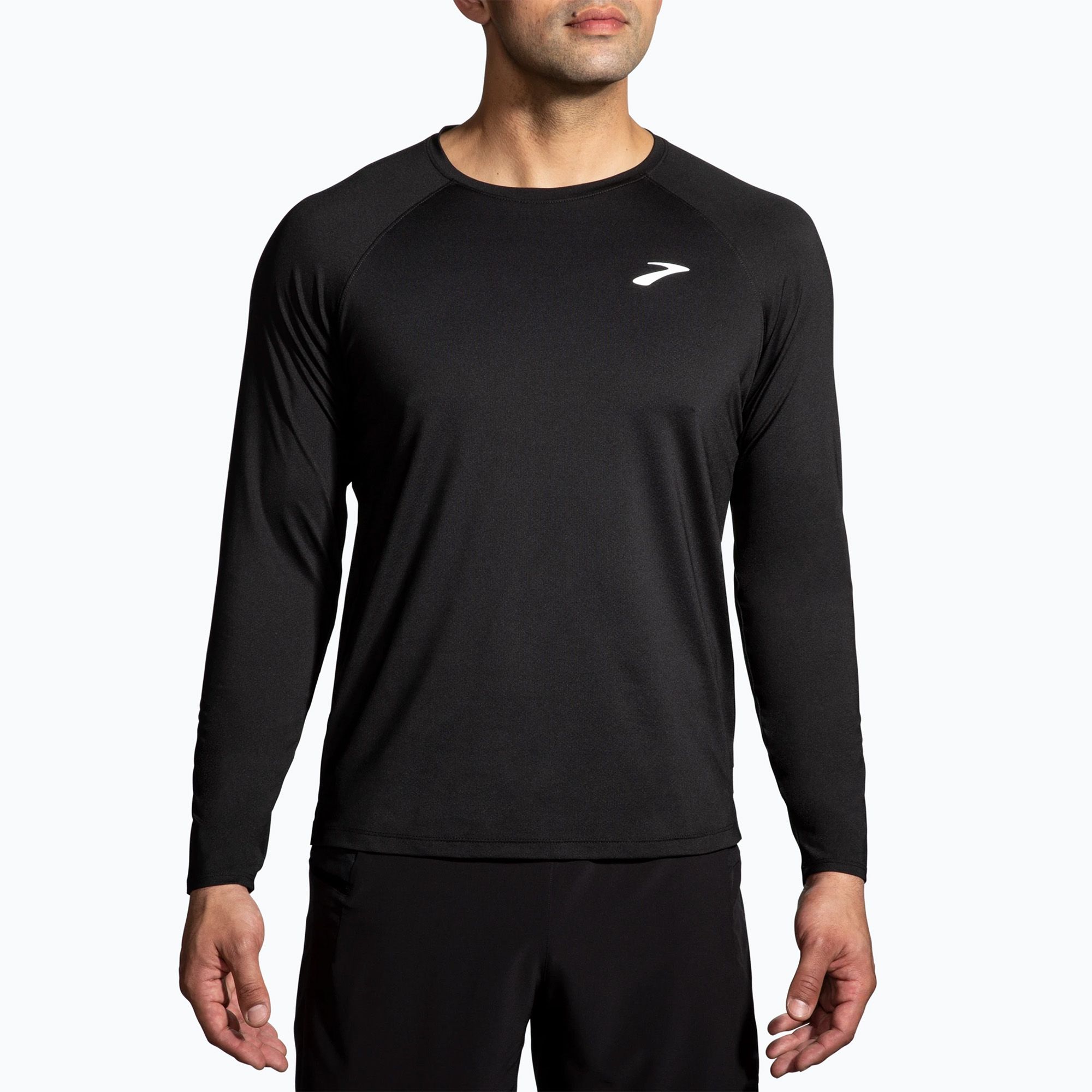 Longsleeve do biegania męski Brooks Atmosphere 2.0 black 