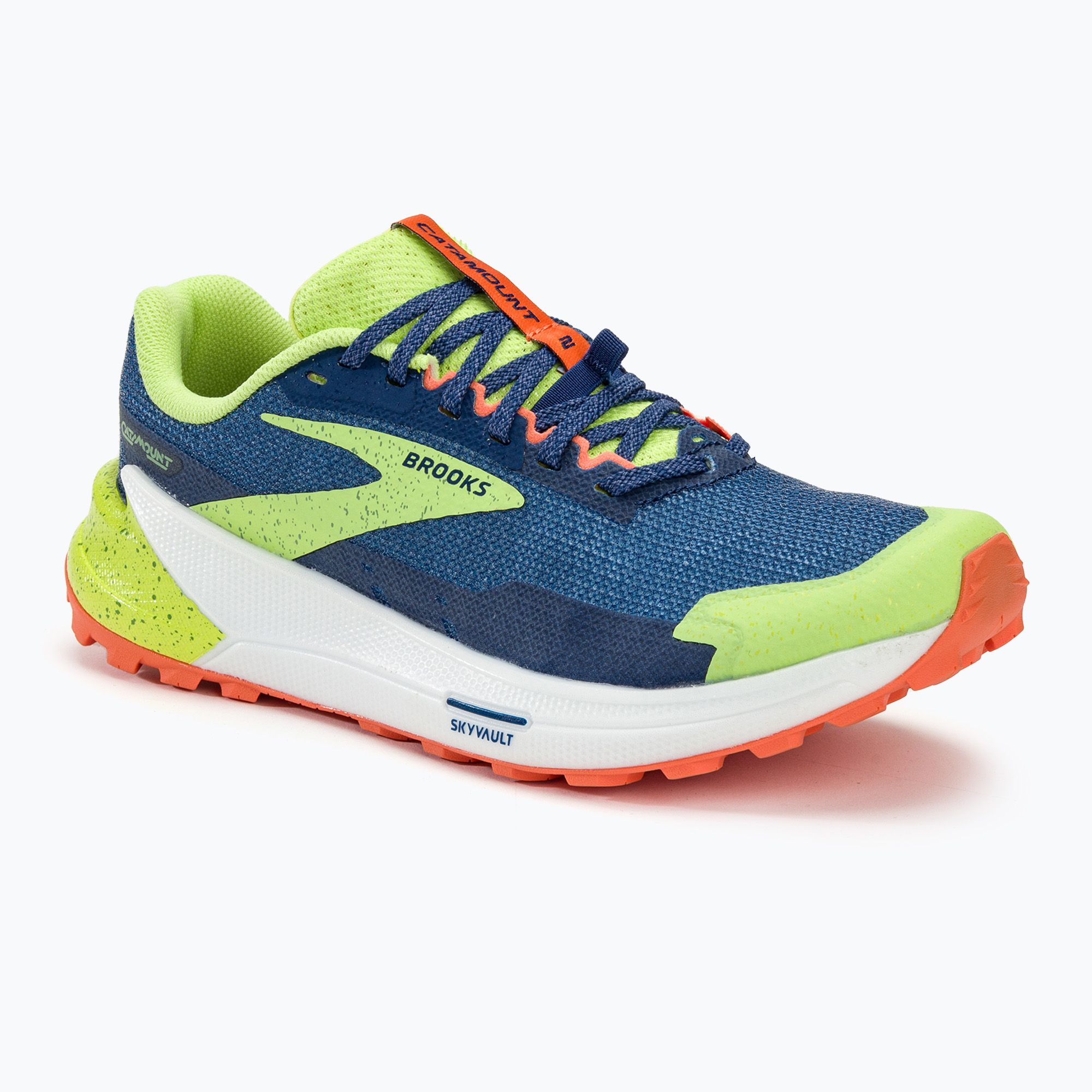 Buty do biegania męskie Brooks Catamount 2 navy/firecracker/sharp green 