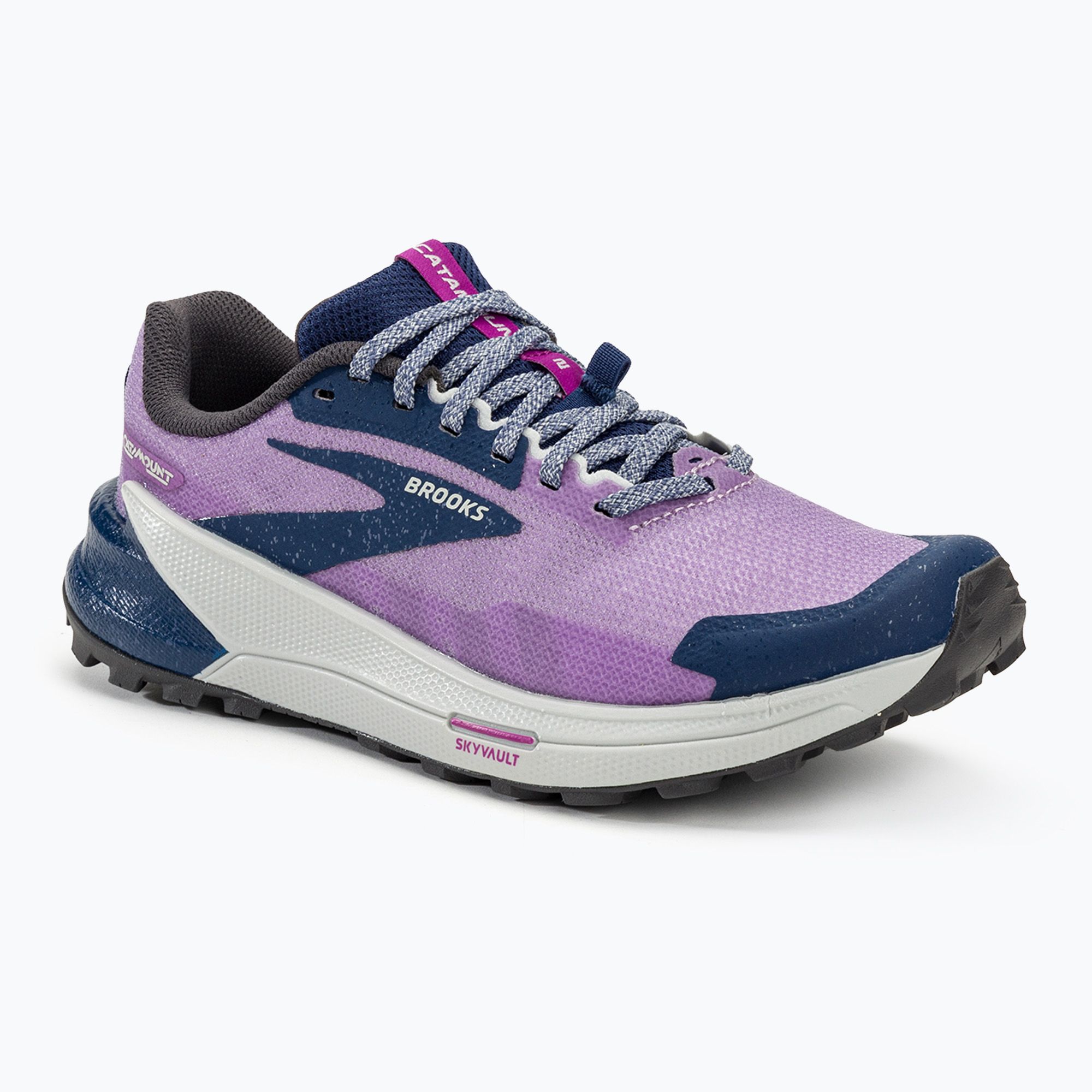 Buty do biegania damskie Brooks Catamount 2 violet/navy/oyster 