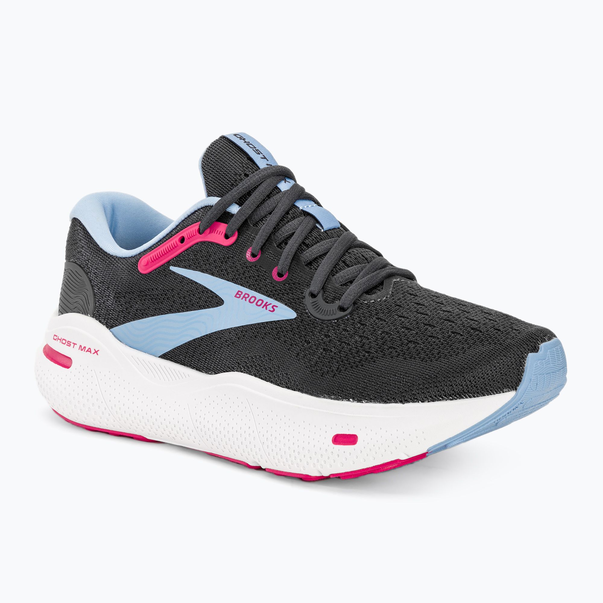 Buty do biegania męskie Brooks Ghost Max ebony/open air/lilac rose 