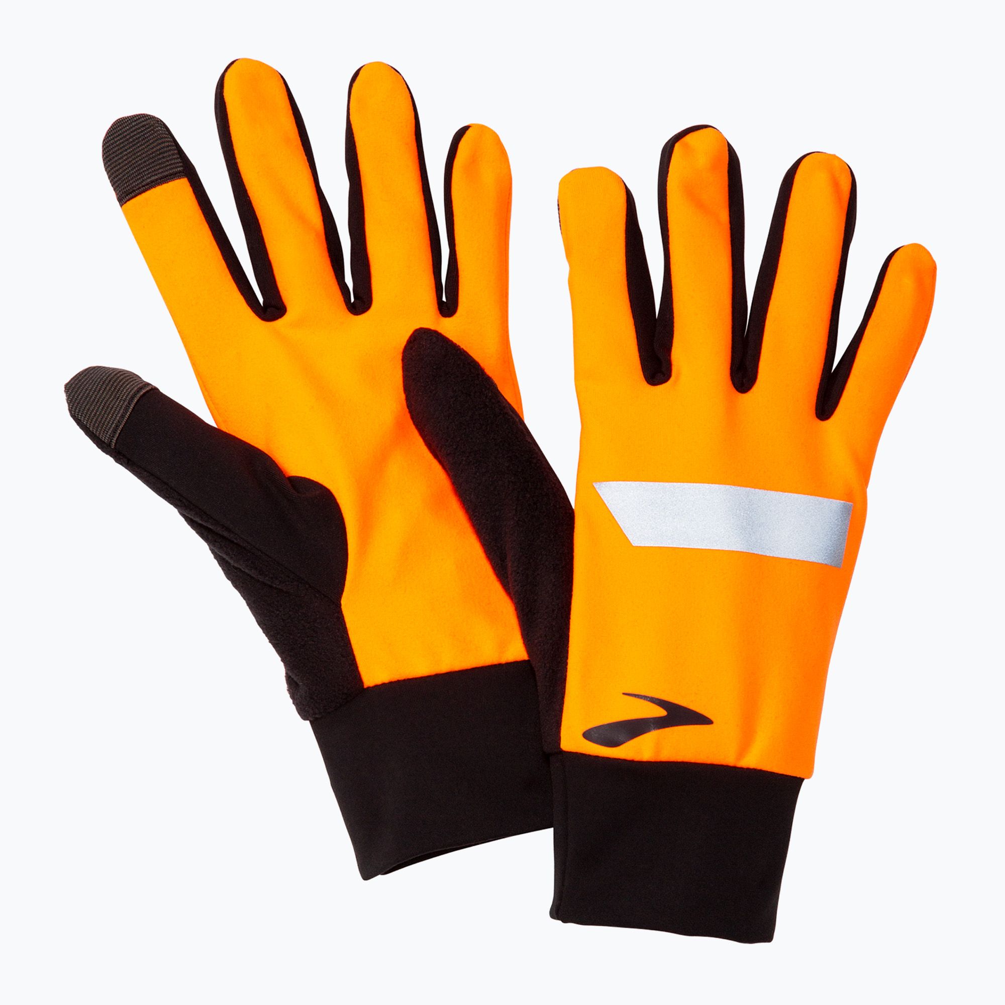 Rękawiczki do biegania Brooks Fusion Midweight Glove 2.0 fluoro flash/black 