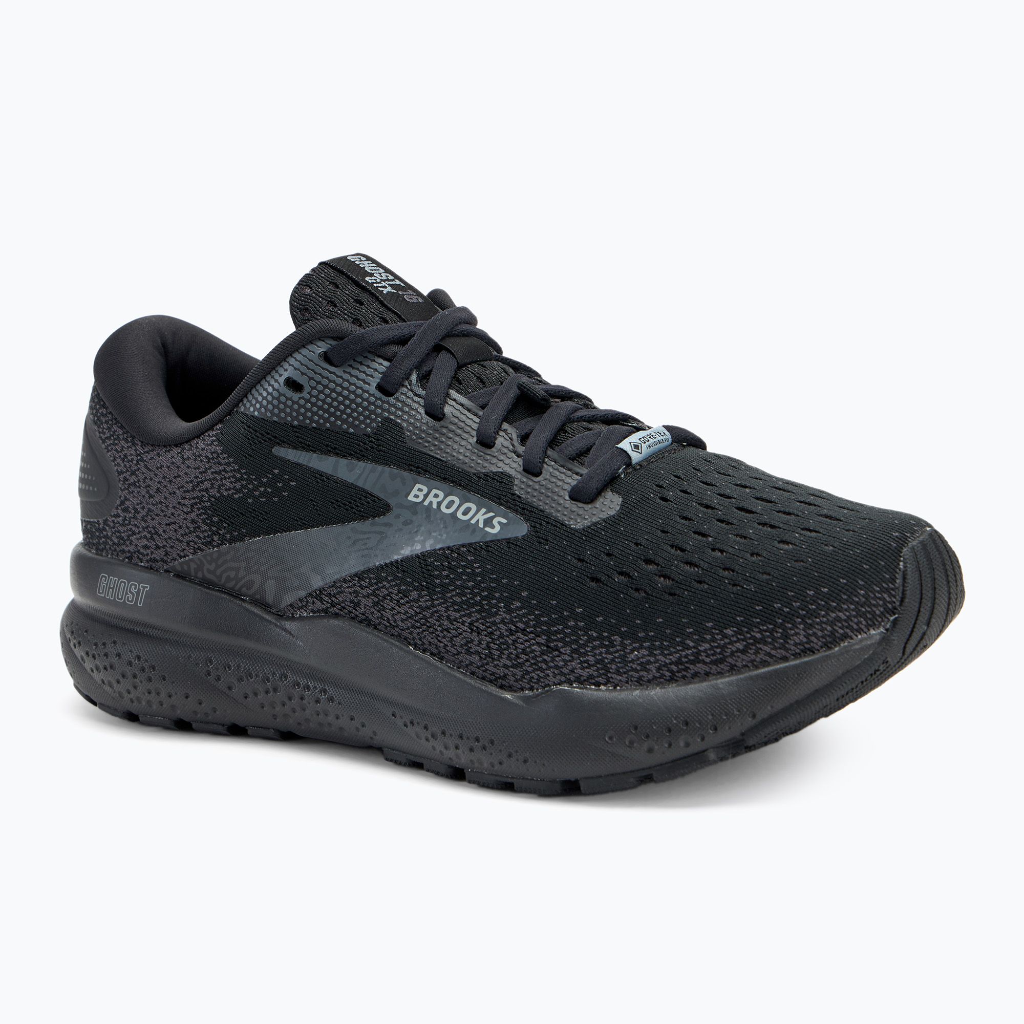 Buty do biegania męskie Brooks Ghost 16 GTX black/black/ebony 