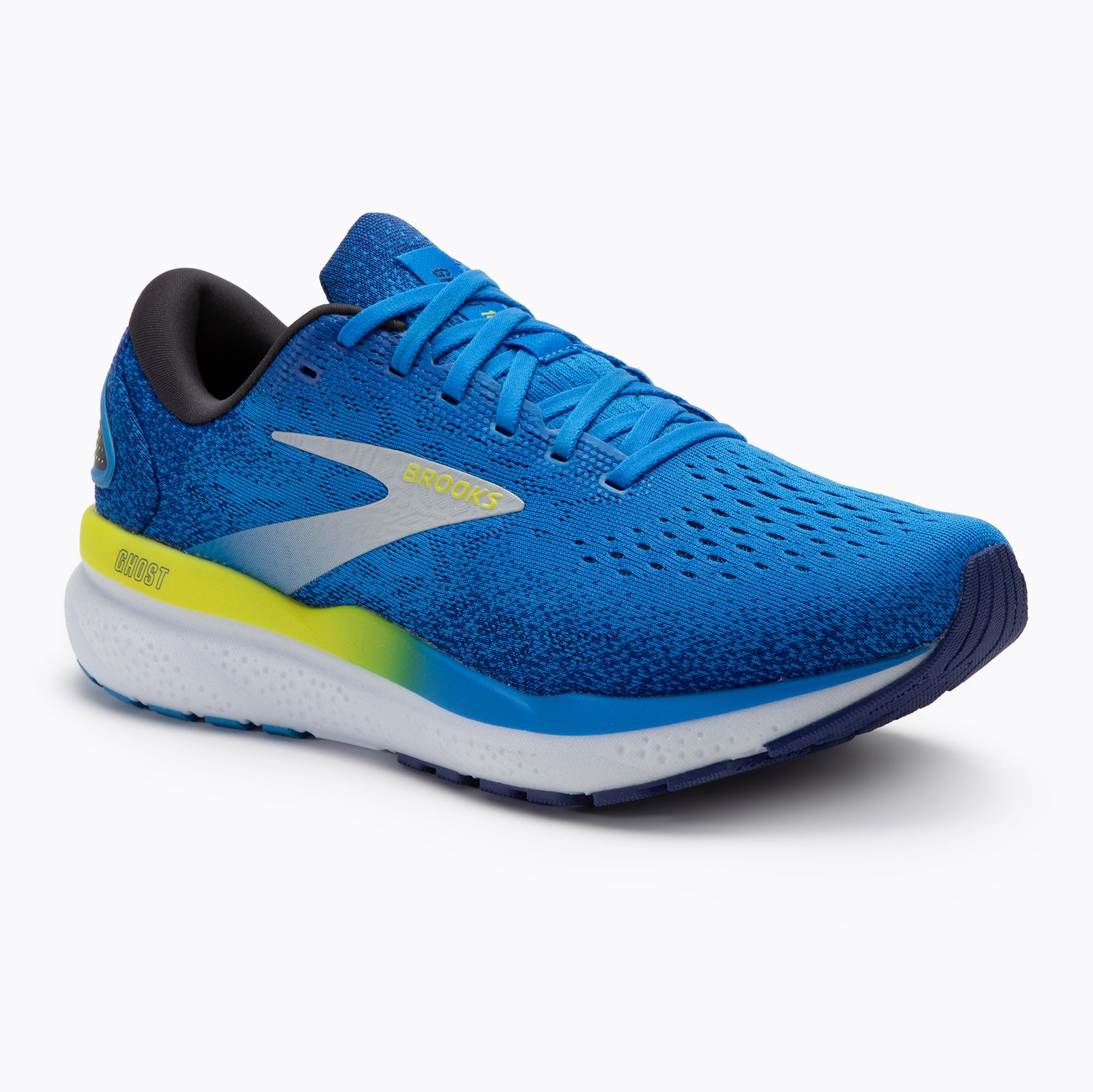 Buty do biegania męskie Brooks Ghost 16 electric blue/navy/lemon 