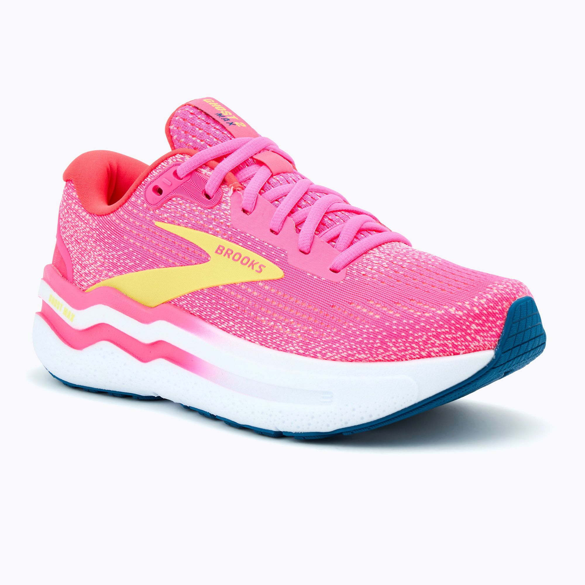 Buty do biegania damskie Brooks Ghost Max 2 pink/lemonade tonic/pink 