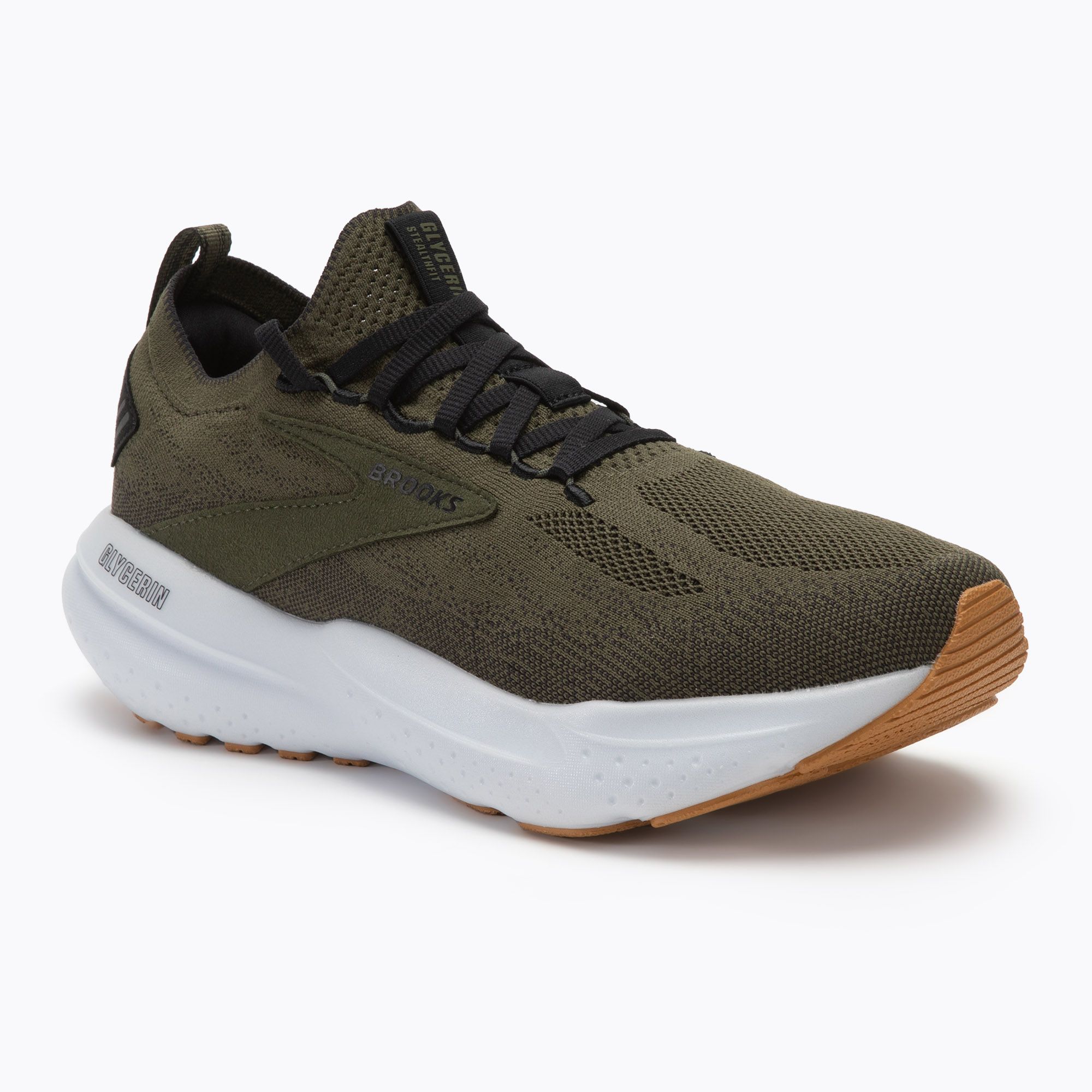 Buty do biegania męskie Brooks Glycerin StealthFit 21 green/black/white 