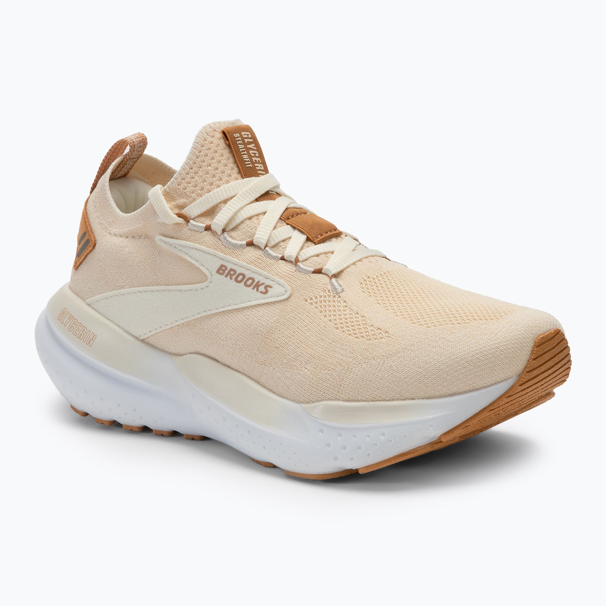 Buty do biegania damskie Glycerin StealthFit 21 marshmallow/cream/biscuit 