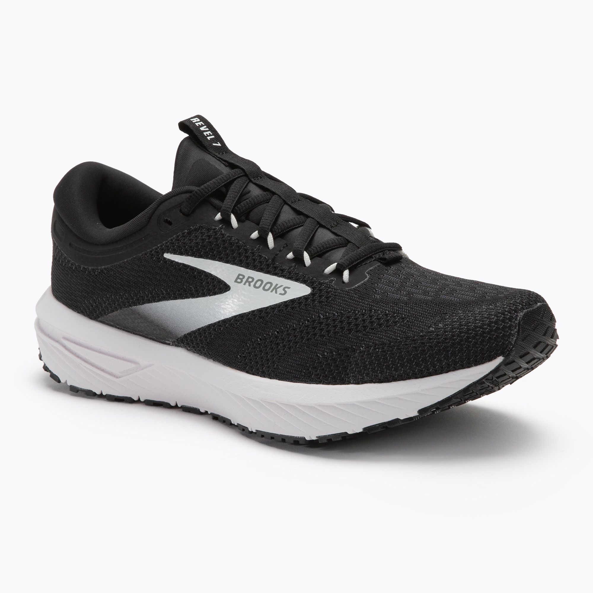 Buty do biegania męskie Brooks Revel 7 black/white 