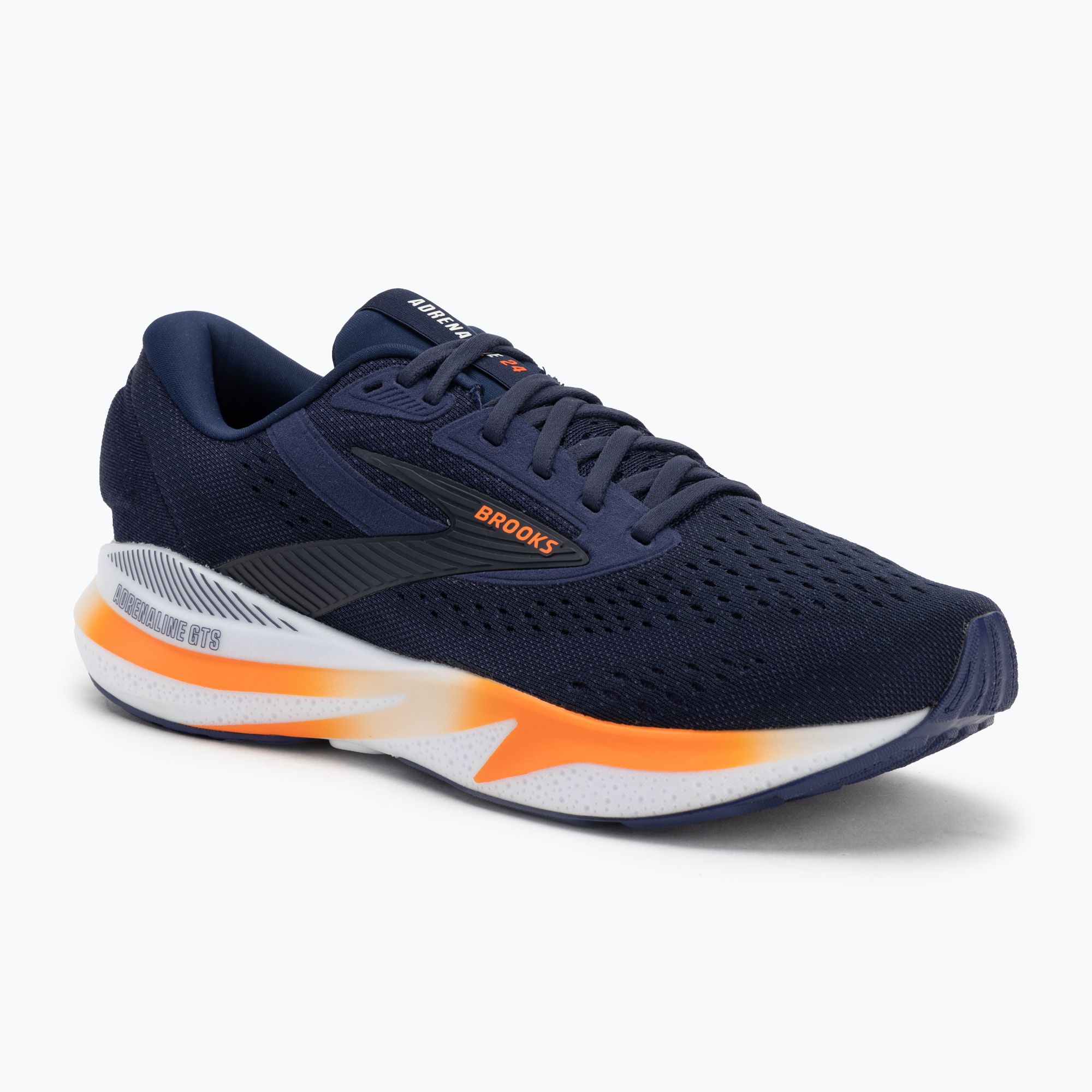 Buty do biegania męskie Brooks Adrenaline GTS 24 peacoat/orange /white 