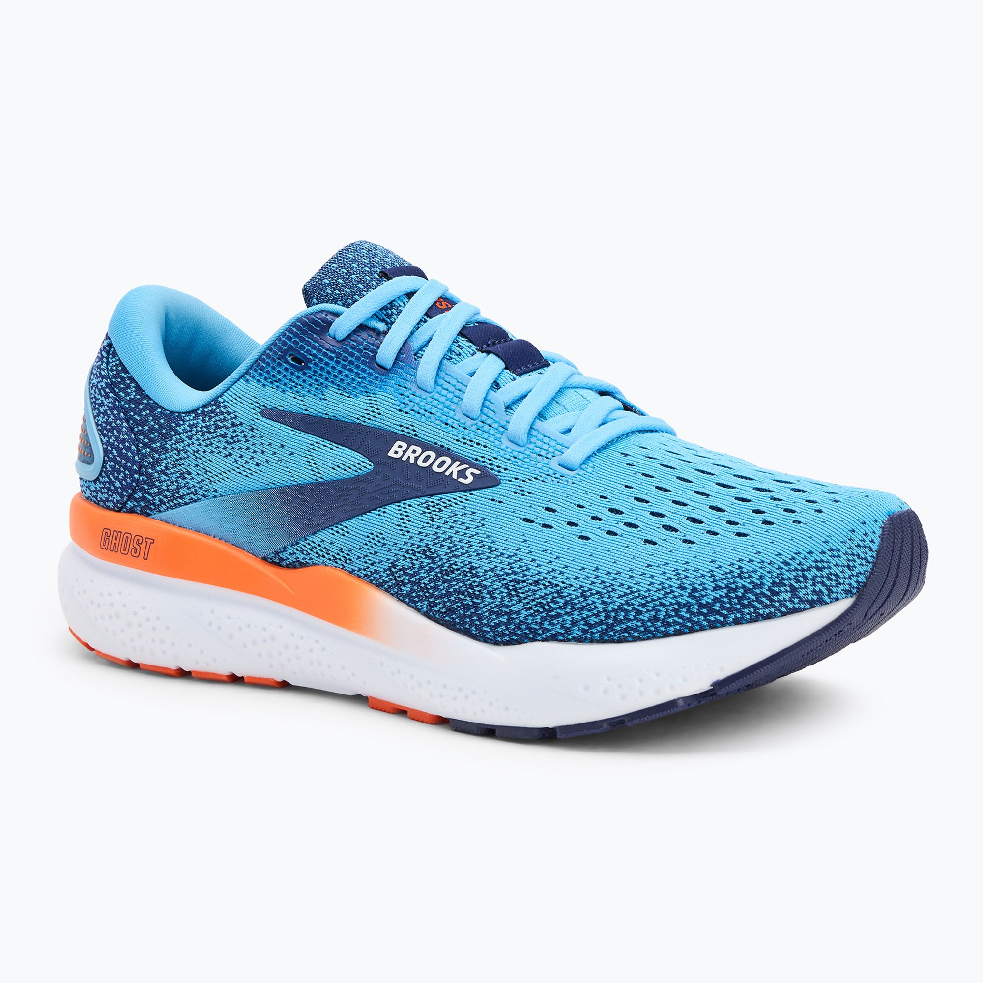 Buty do biegania męskie Brooks Ghost 16 bonnie blue/blue ribbon/orange 