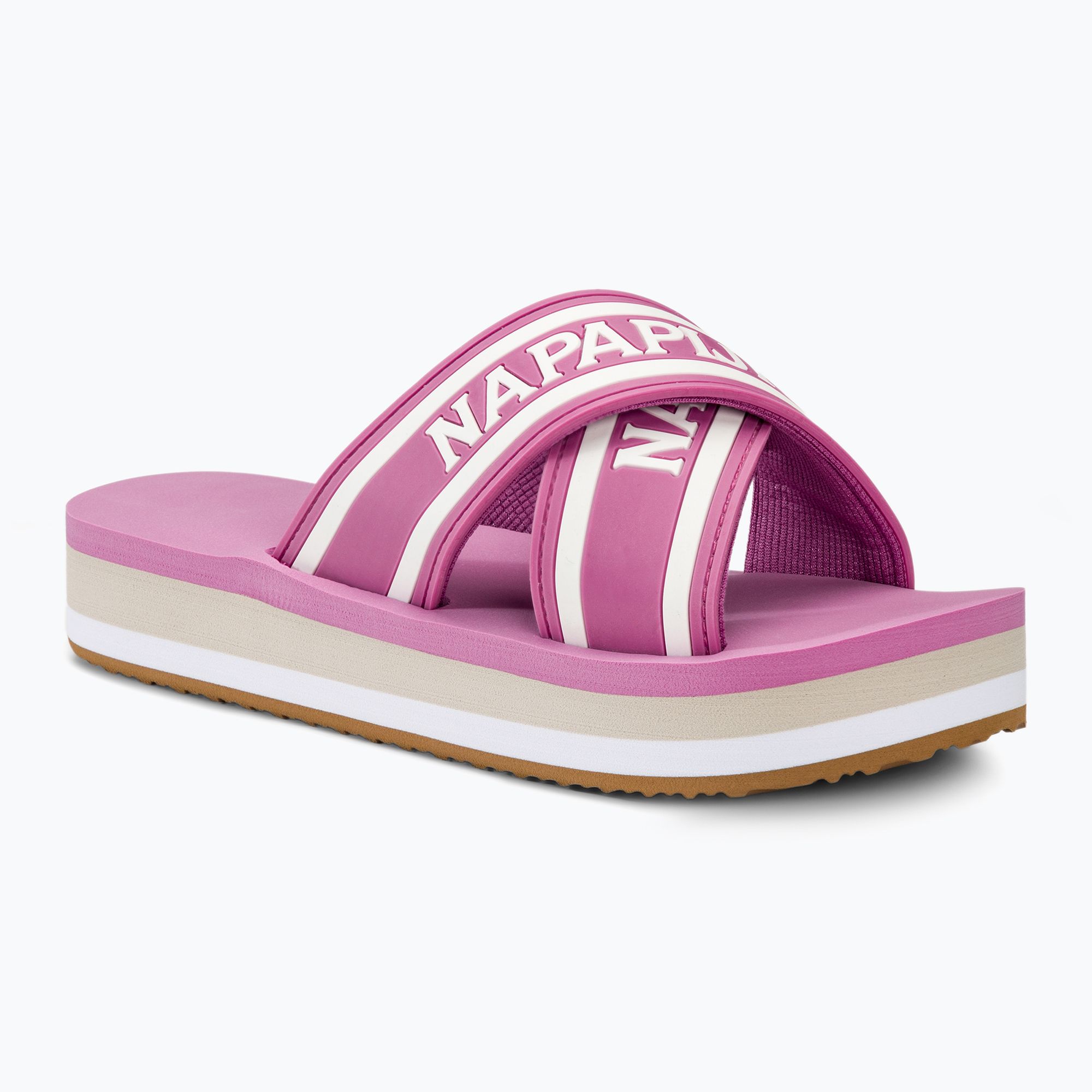 Klapki damskie Napapijri NP0A4I8K pink cyclam 