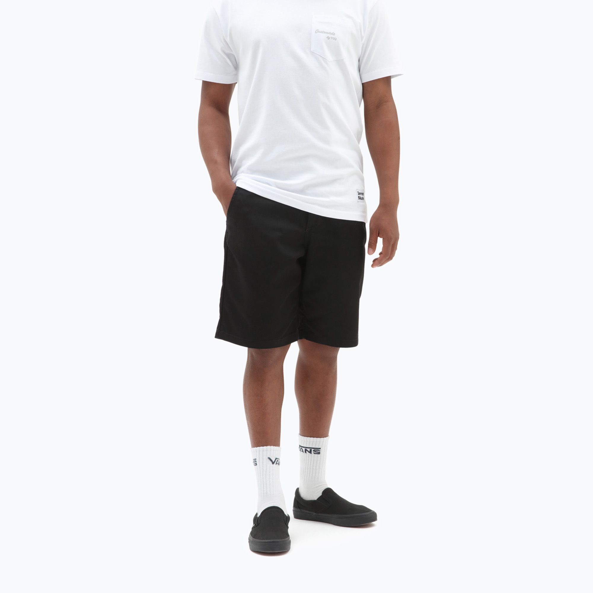Spodenki męskie Vans Mn Authentic Chino Relaxed Short black 