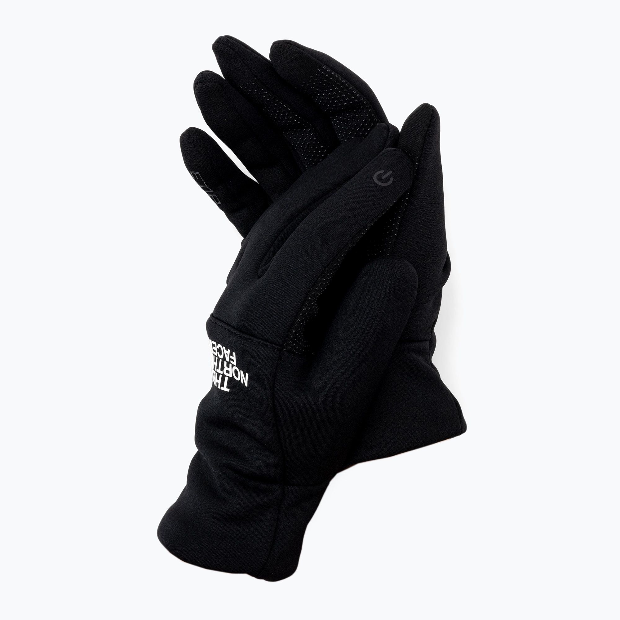 Rękawiczki trekkingowe męskie The North Face Etip Recycled black/white logo 