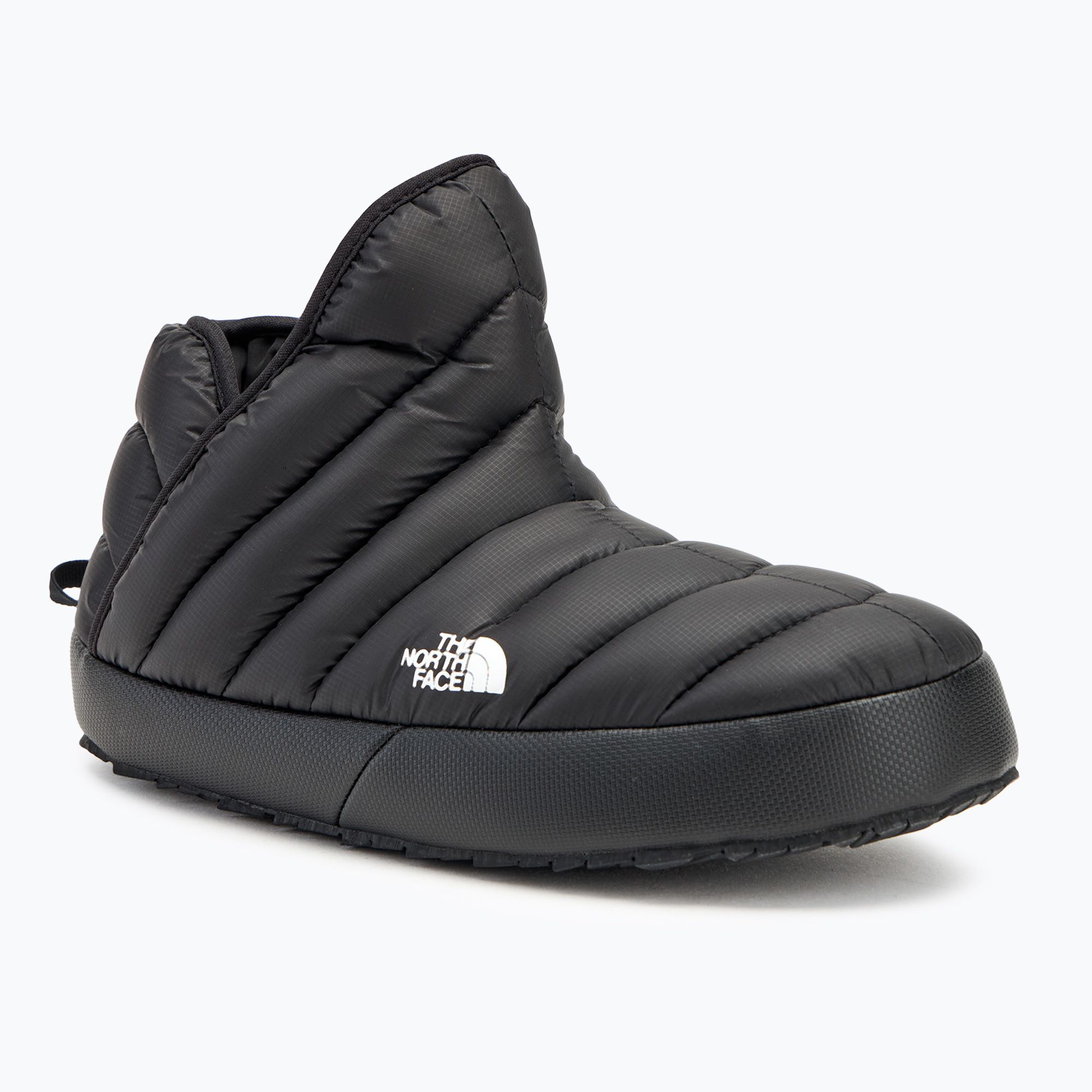 Kapcie zimowe męskie The North Face Thermoball Traction Bootie black/white 