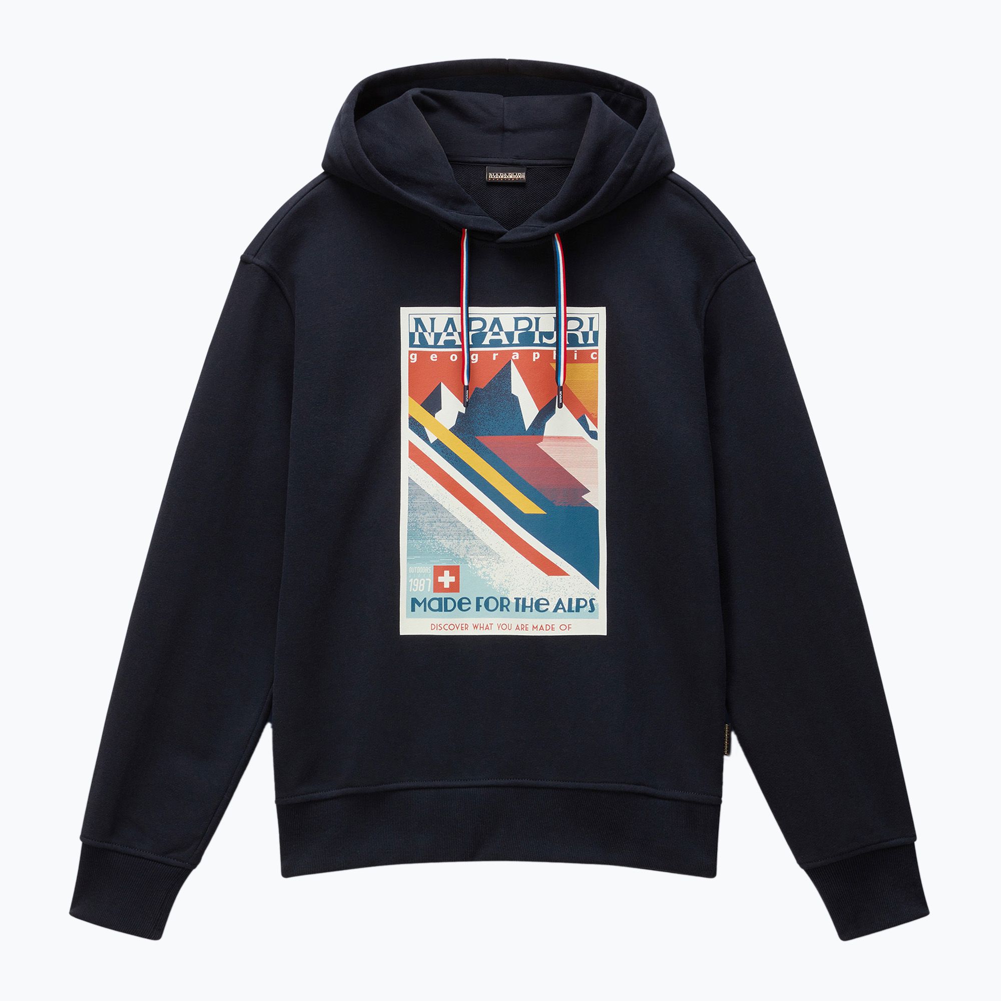 Bluza męska Napapijri B-Portalet Hooded black 041 