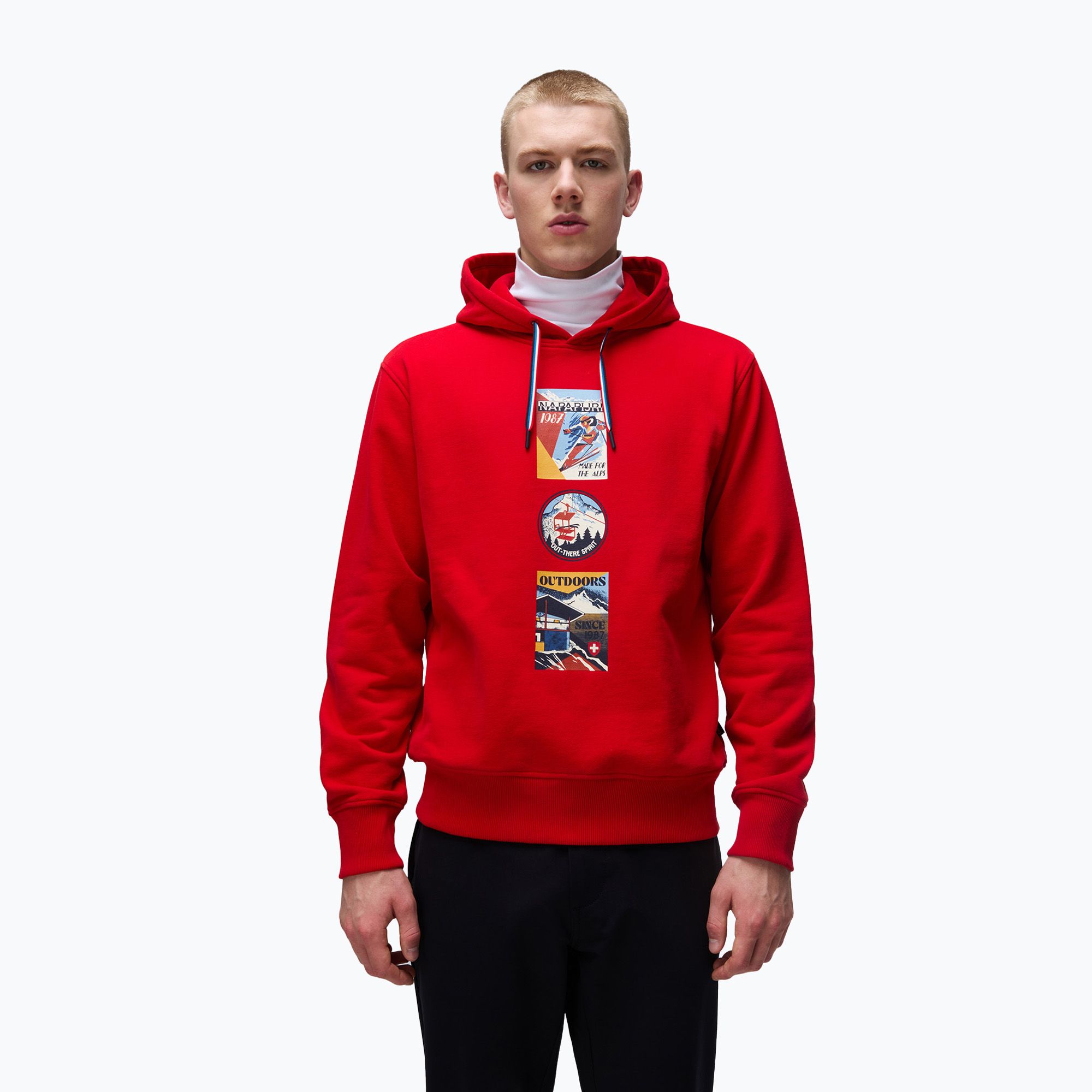 Bluza męska Napapijri B-Portalet Hooded cb mn8 