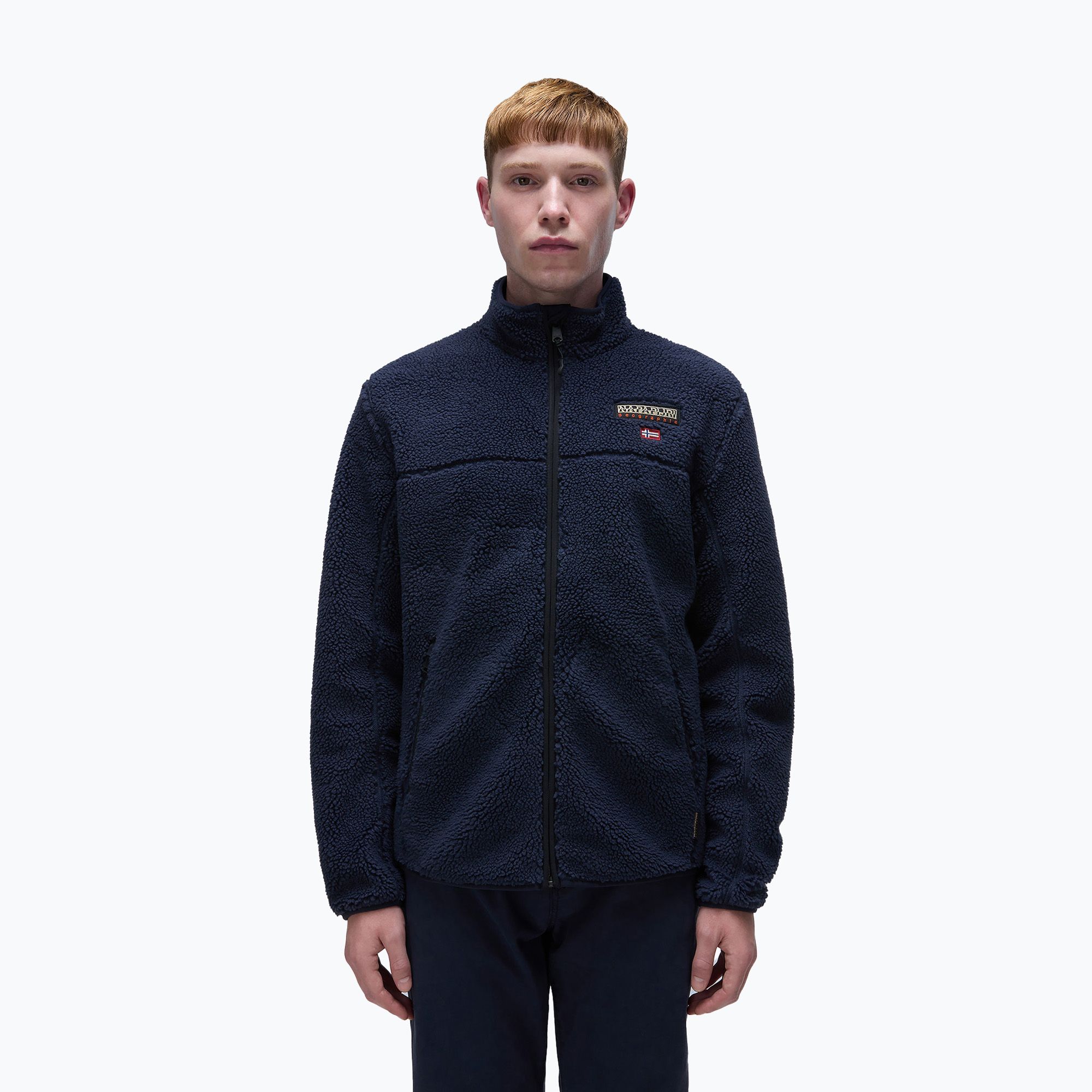 Bluza męska Napapijri T-Tynik Full Zip blu marine 