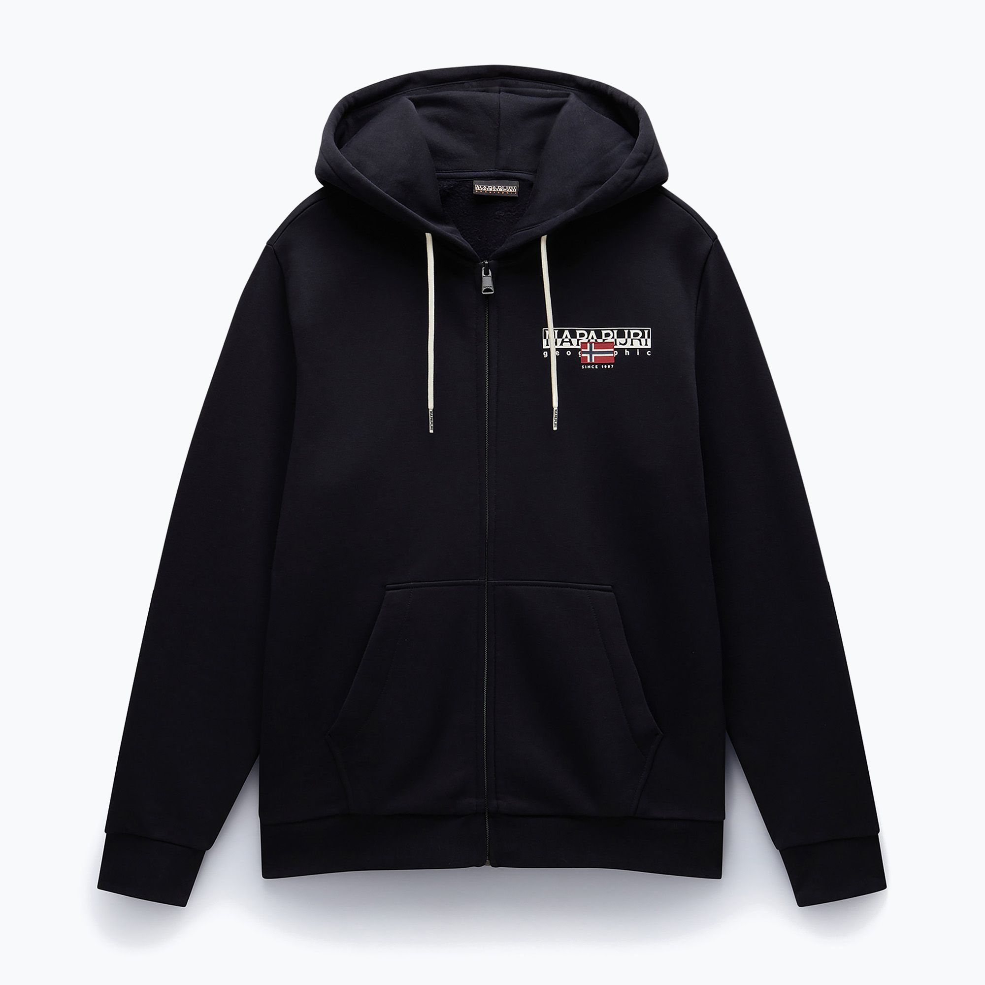 Bluza męska Napapijri B-Aylmer Full Ziphint black 