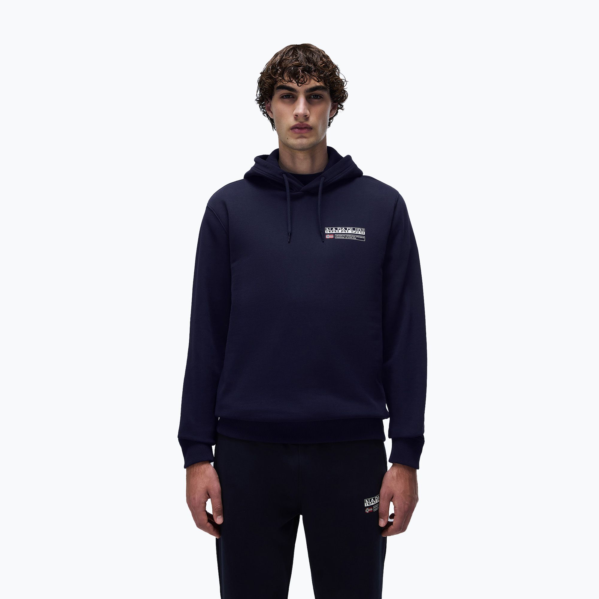 Bluza męska Napapijri B-Kasba Hint blu marine 