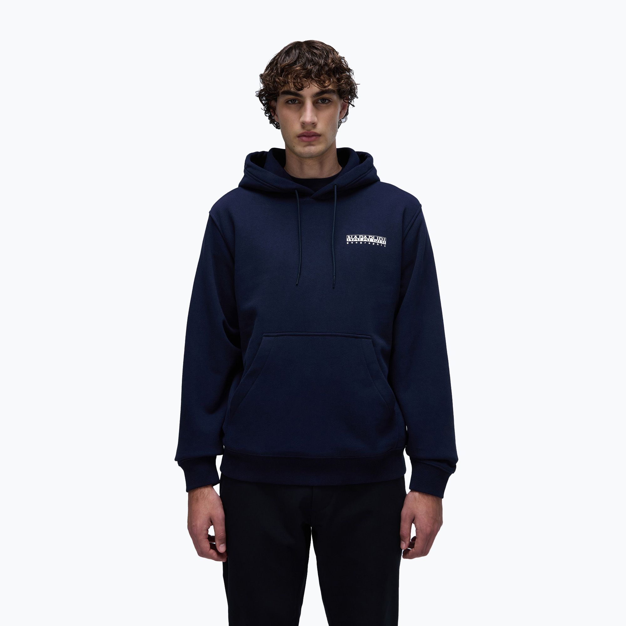 Bluza męska Napapijri B-Linth Hooded blu marine 