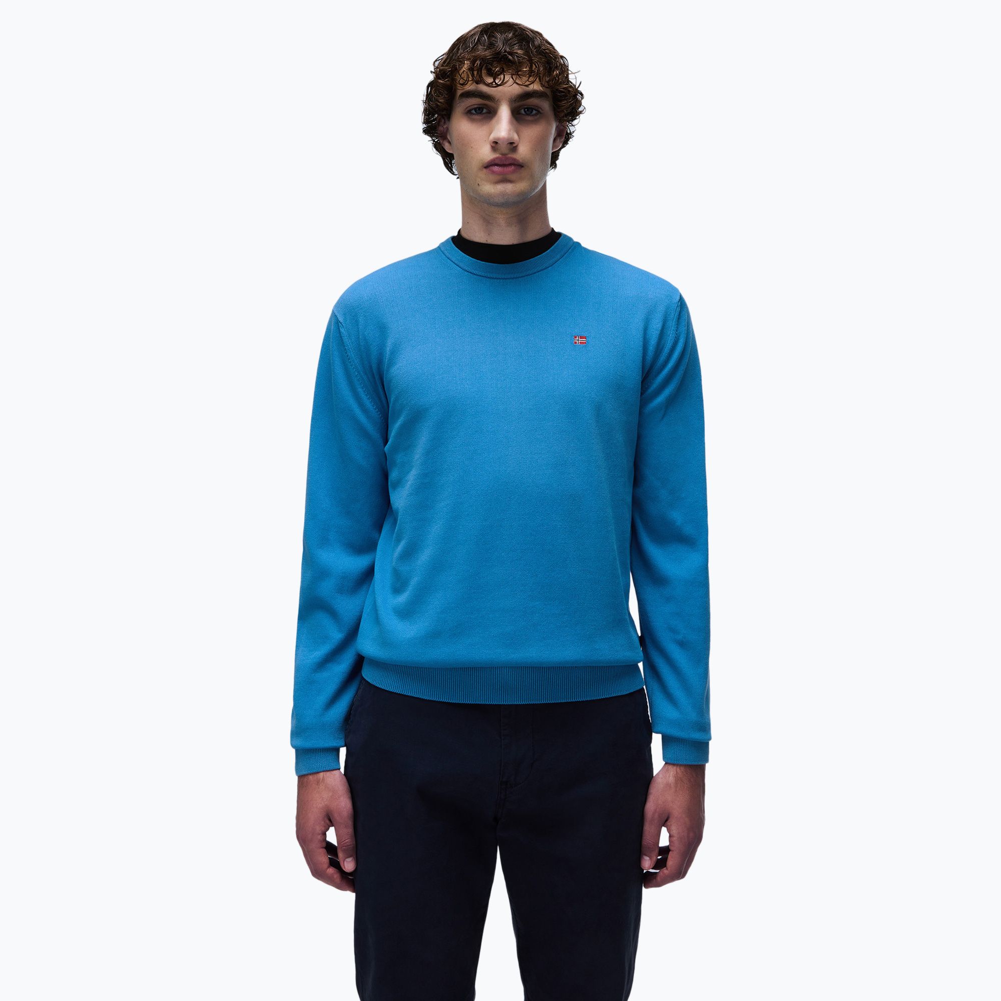 Sweter męski Napapijri Droz 5 blue sapphire 