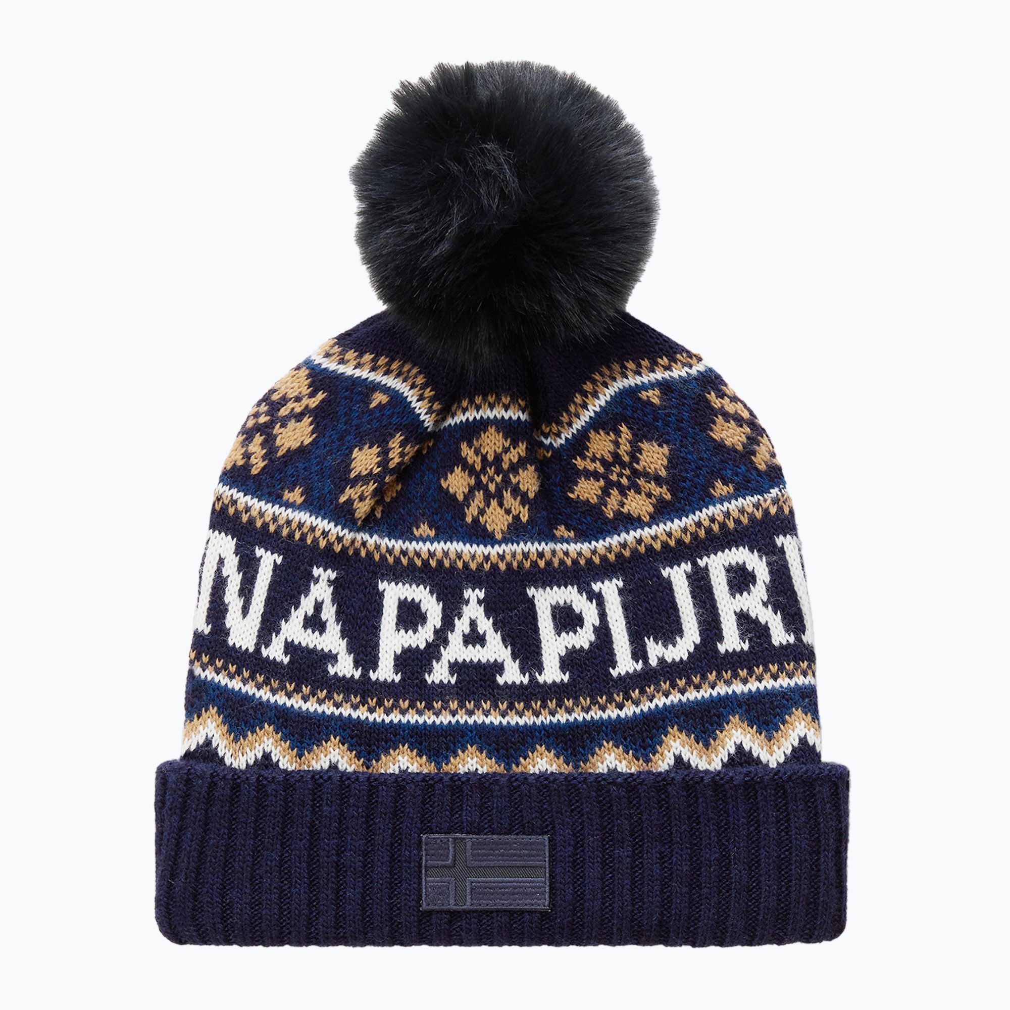 Czapka zimowa damska Napapijri F-Soiusa blu marine 